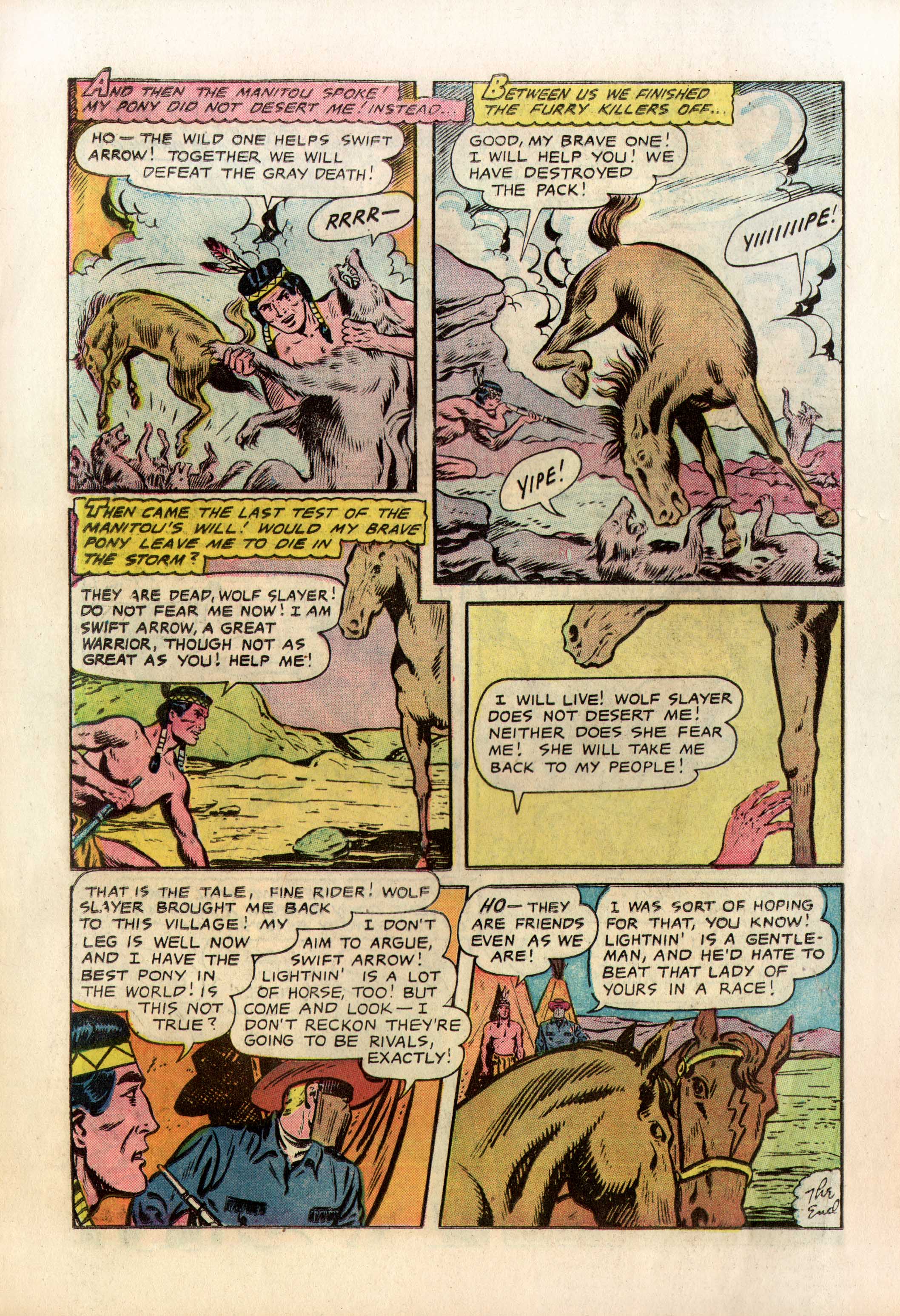 Read online Swift Arrow (1957) comic -  Issue #1 - 18