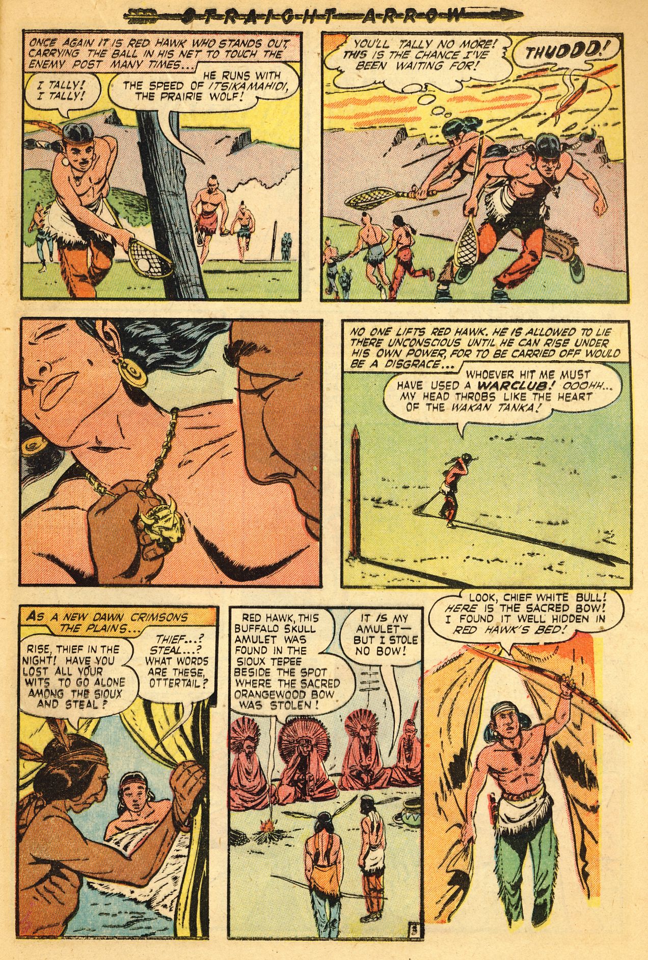 Read online Straight Arrow comic -  Issue #14 - 21