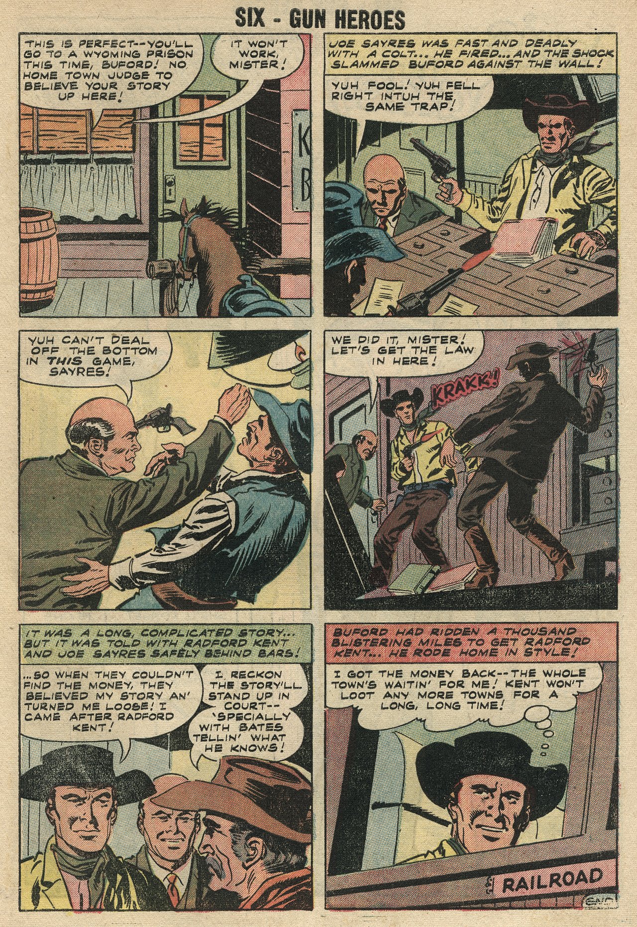 Read online Six-Gun Heroes comic -  Issue #49 - 27