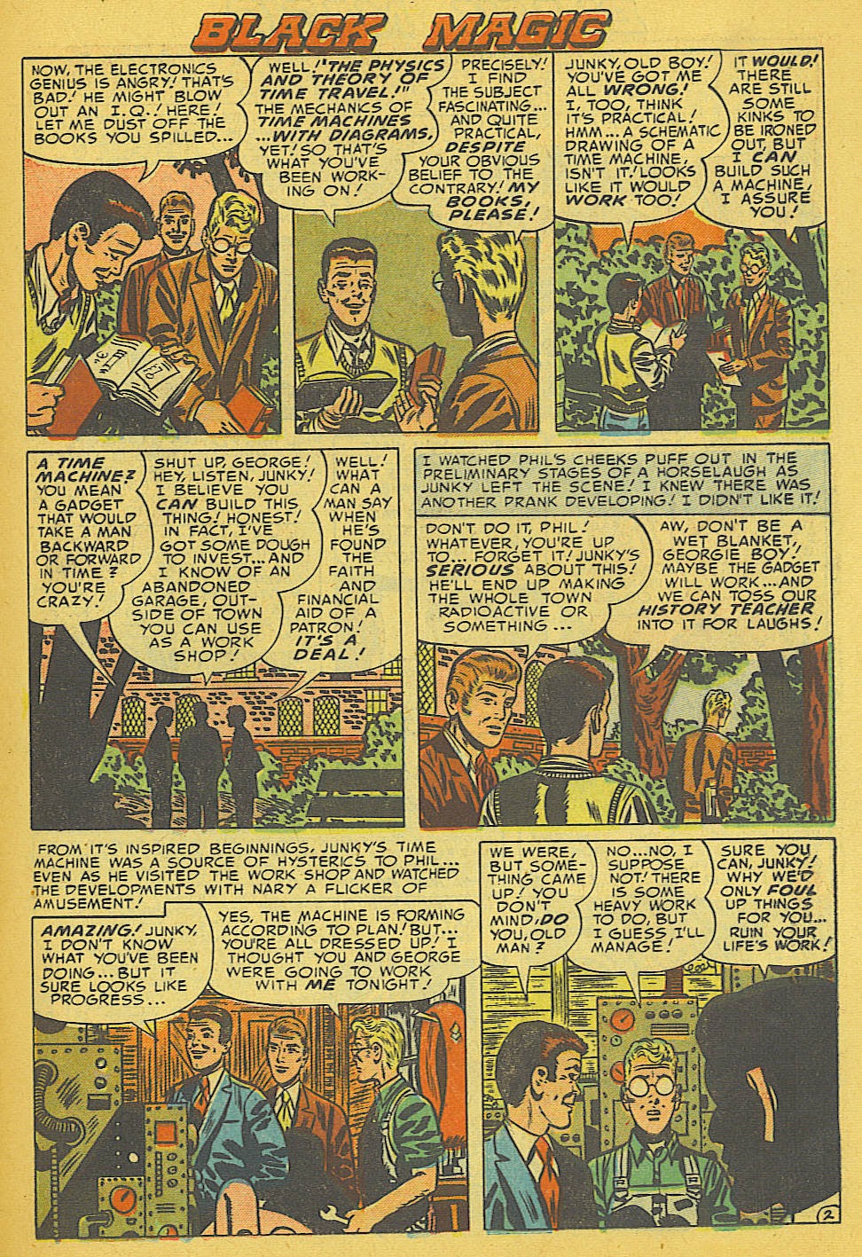 Read online Black Magic (1950) comic -  Issue #21 - 13