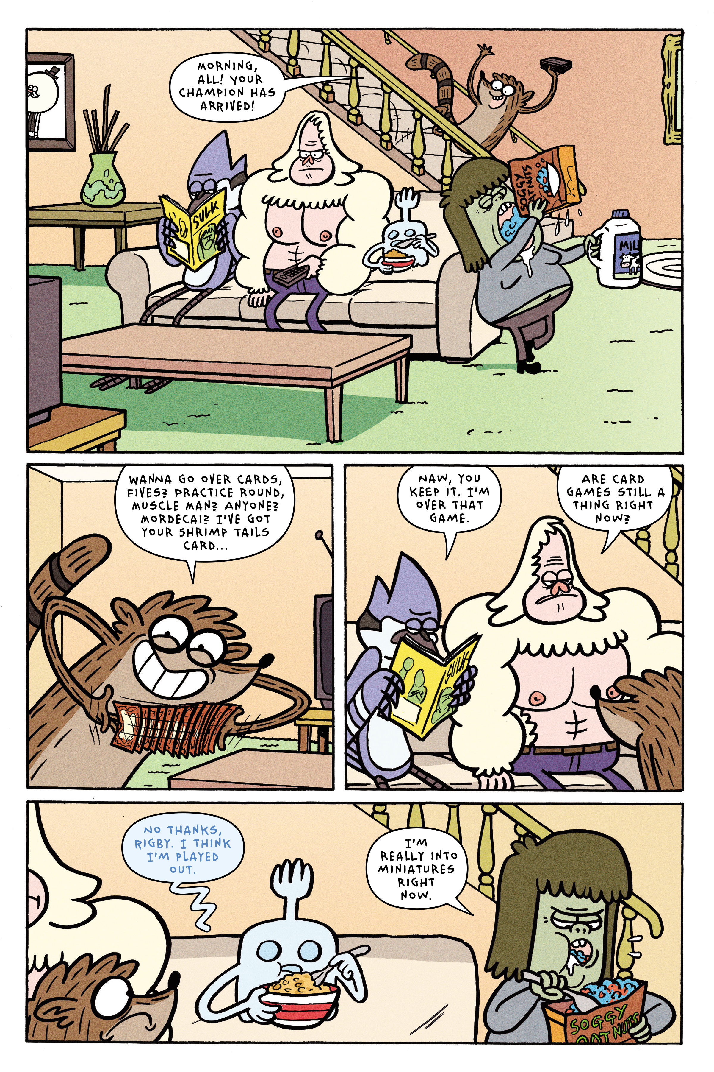 Read online Regular Show: The Meatening comic -  Issue # TPB - 51