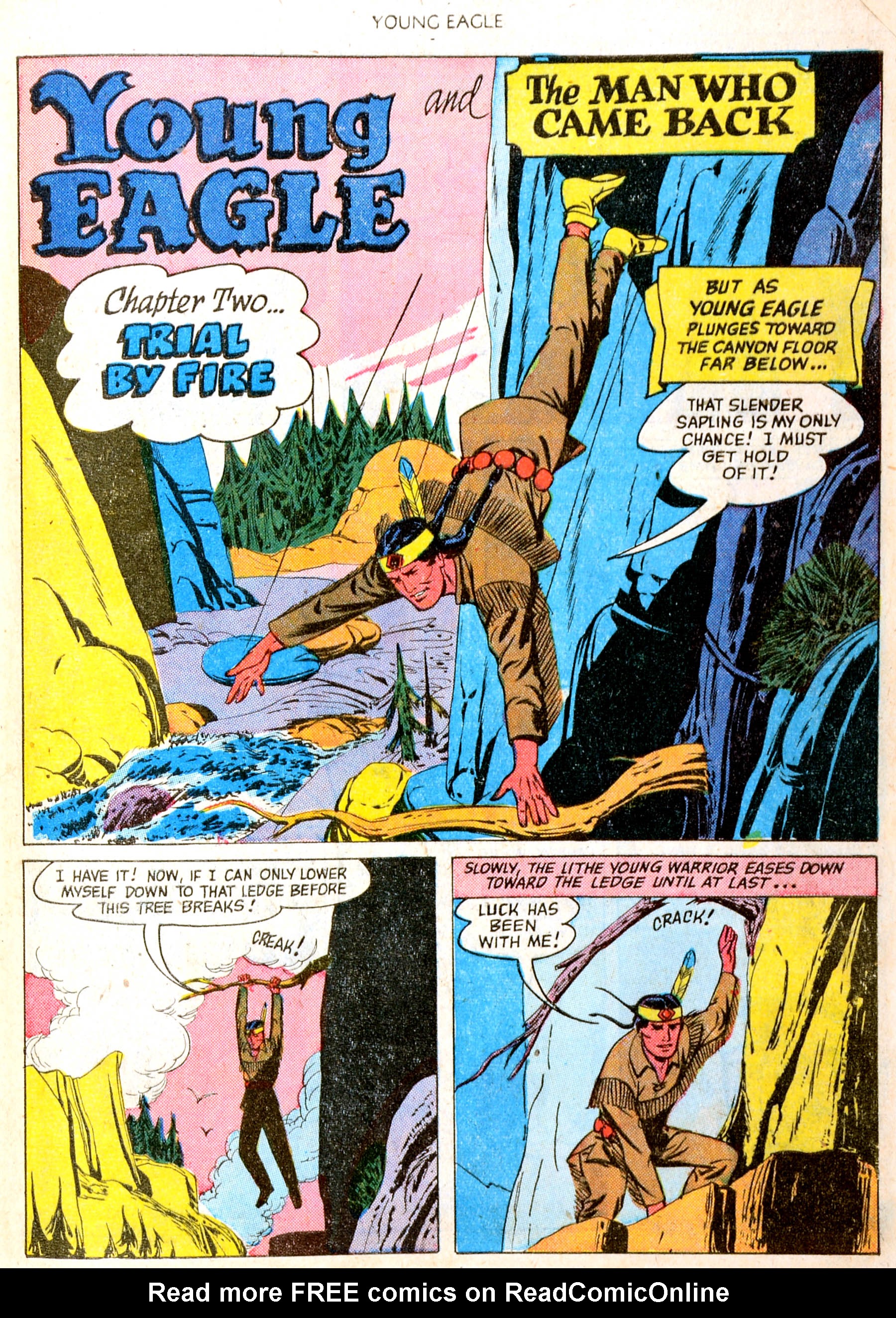 Read online Young Eagle comic -  Issue #4 - 15