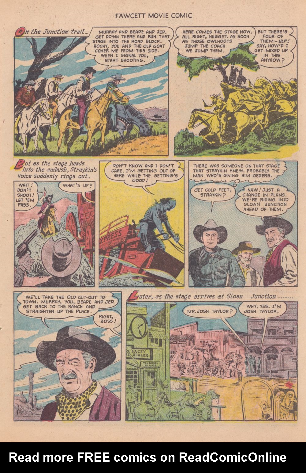 Read online Fawcett Movie Comic comic -  Issue #12 - 15