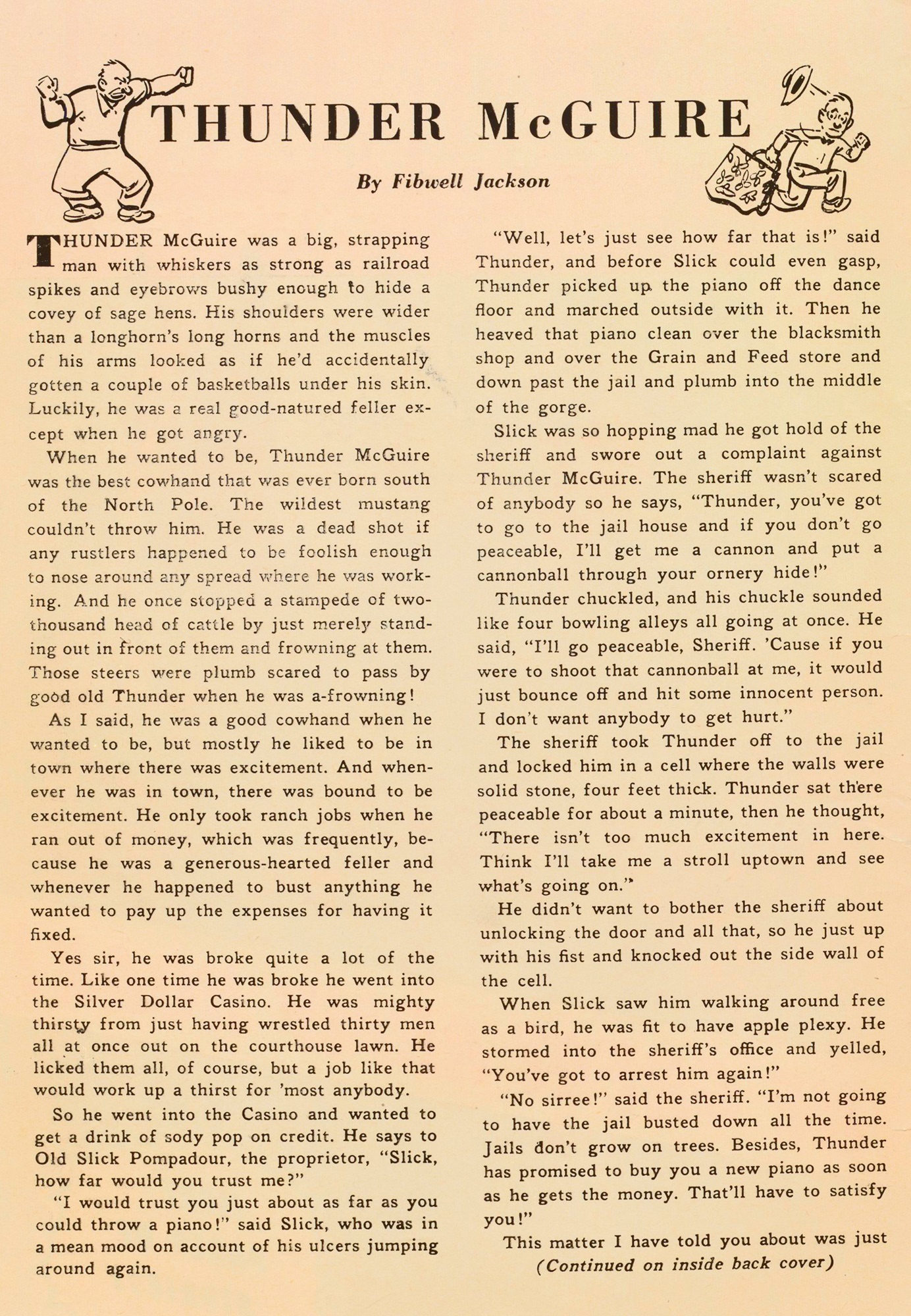 Read online Rod Cameron Western comic -  Issue #20 - 2