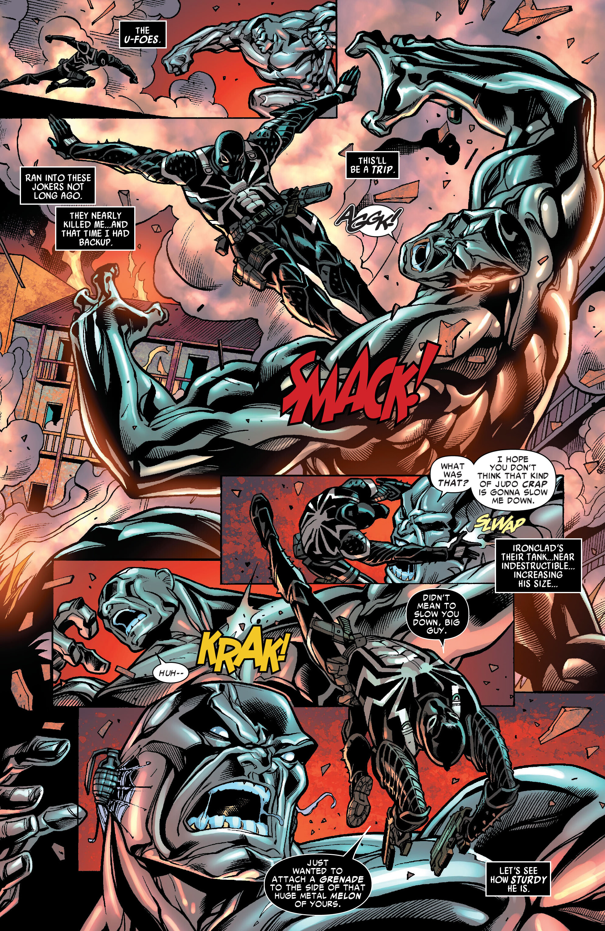 Read online Venom Modern Era Epic Collection comic -  Issue # The Savage Six (Part 4) - 52