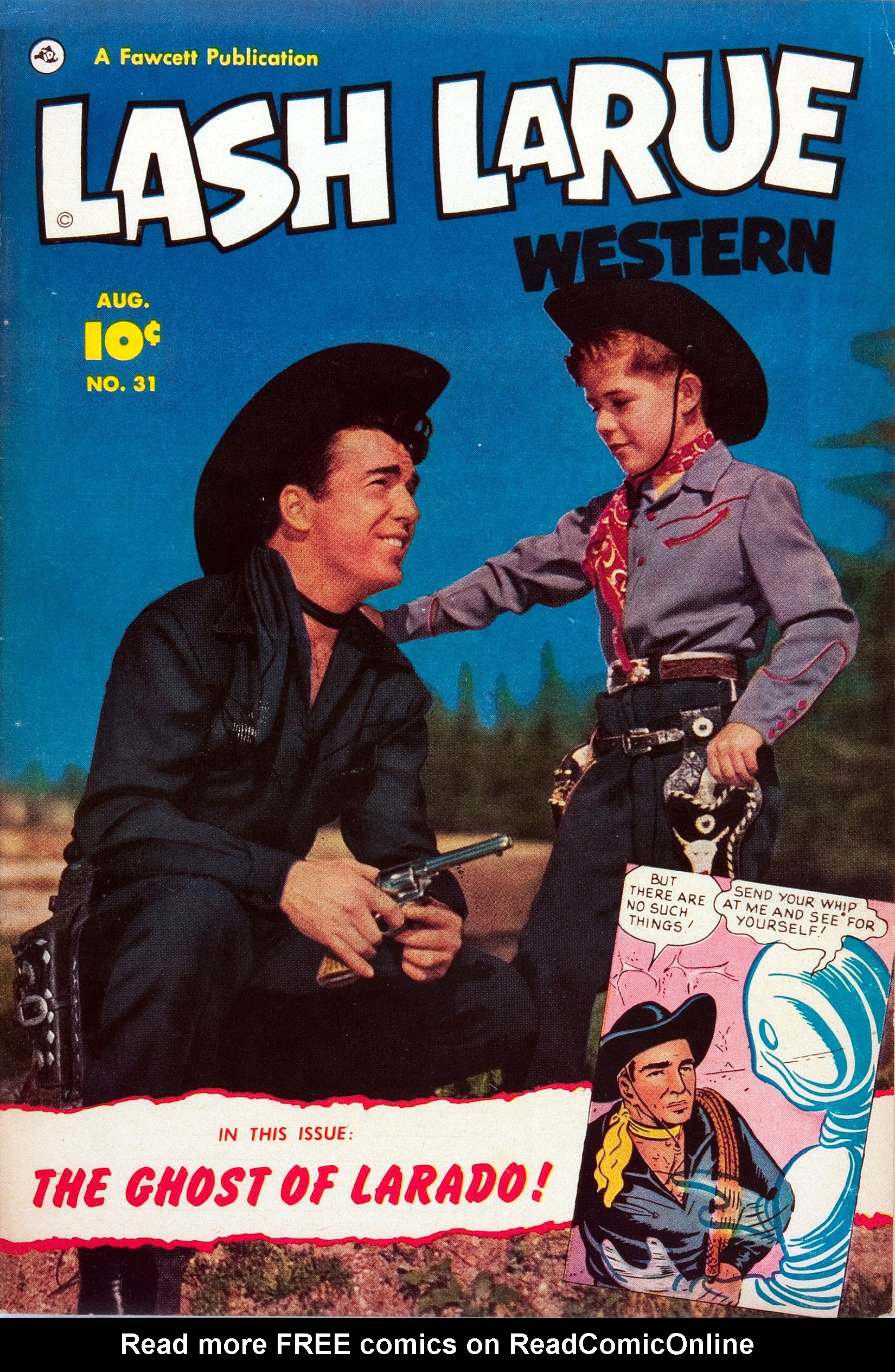 Read online Lash Larue Western (1949) comic -  Issue #31 - 1