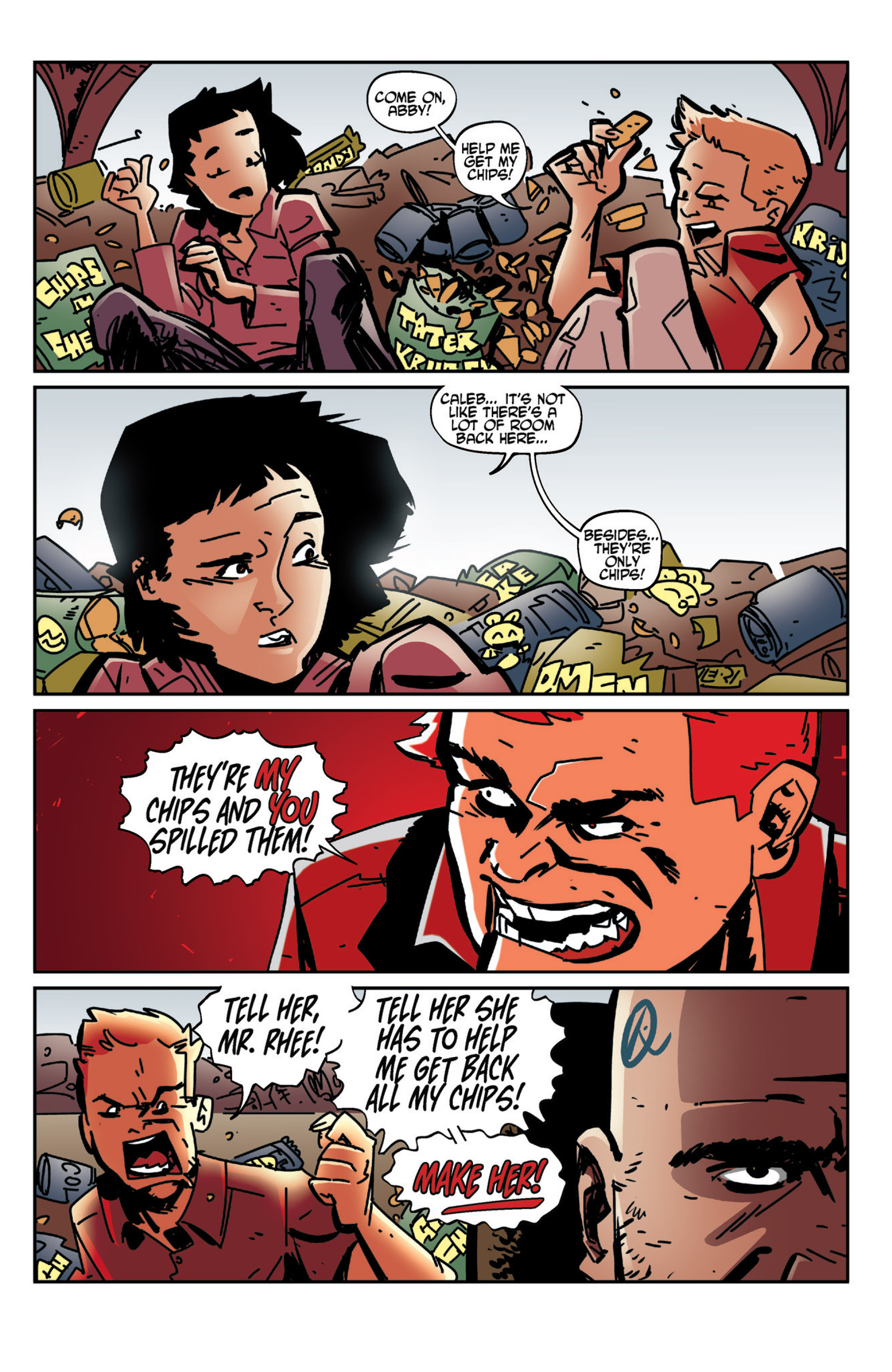 Read online Tales of Mr. Rhee: Karmageddon comic -  Issue #4 - 7