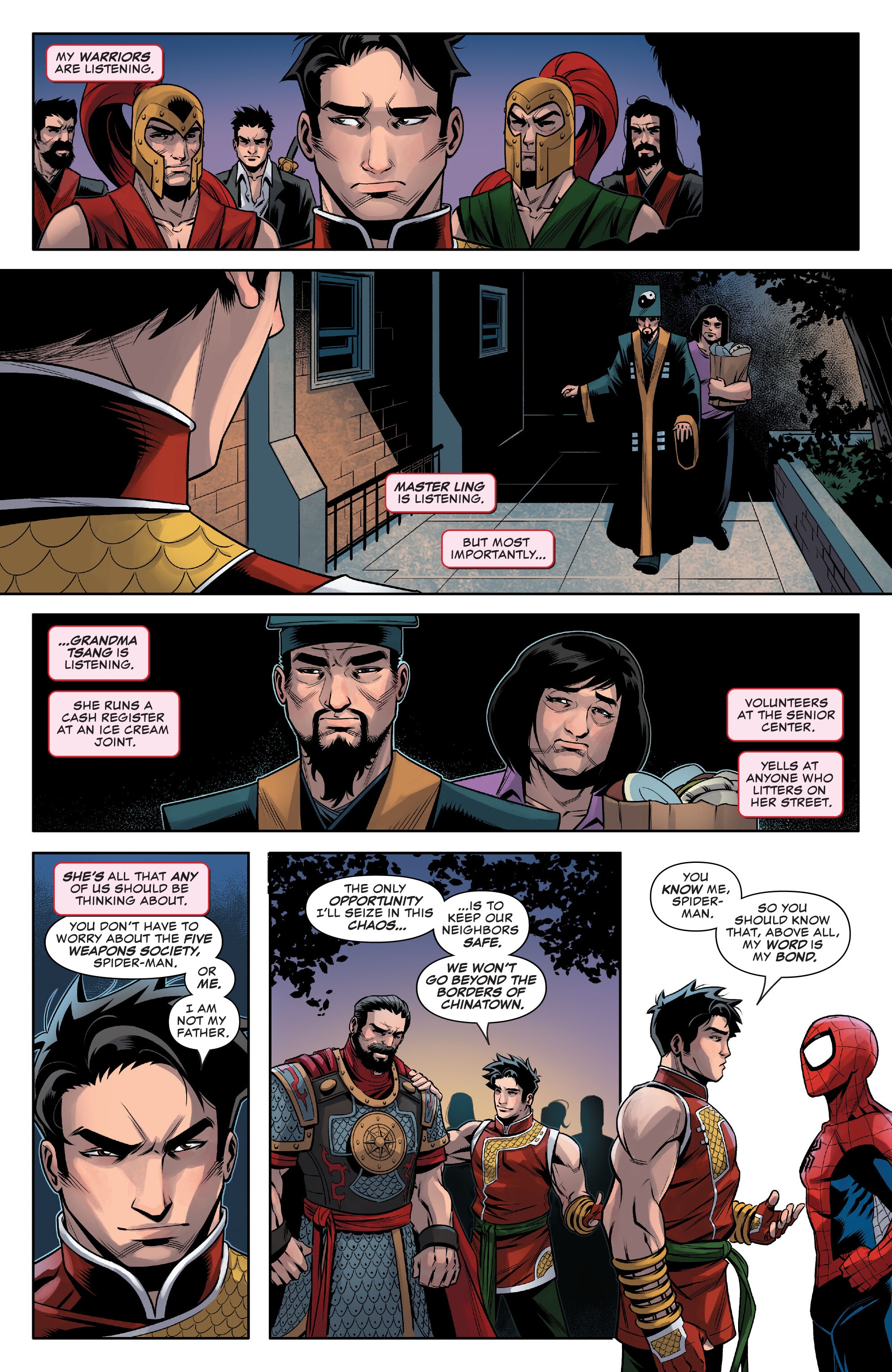 Read online Deadly Hands of Kung Fu: Gang War comic -  Issue #1 - 17