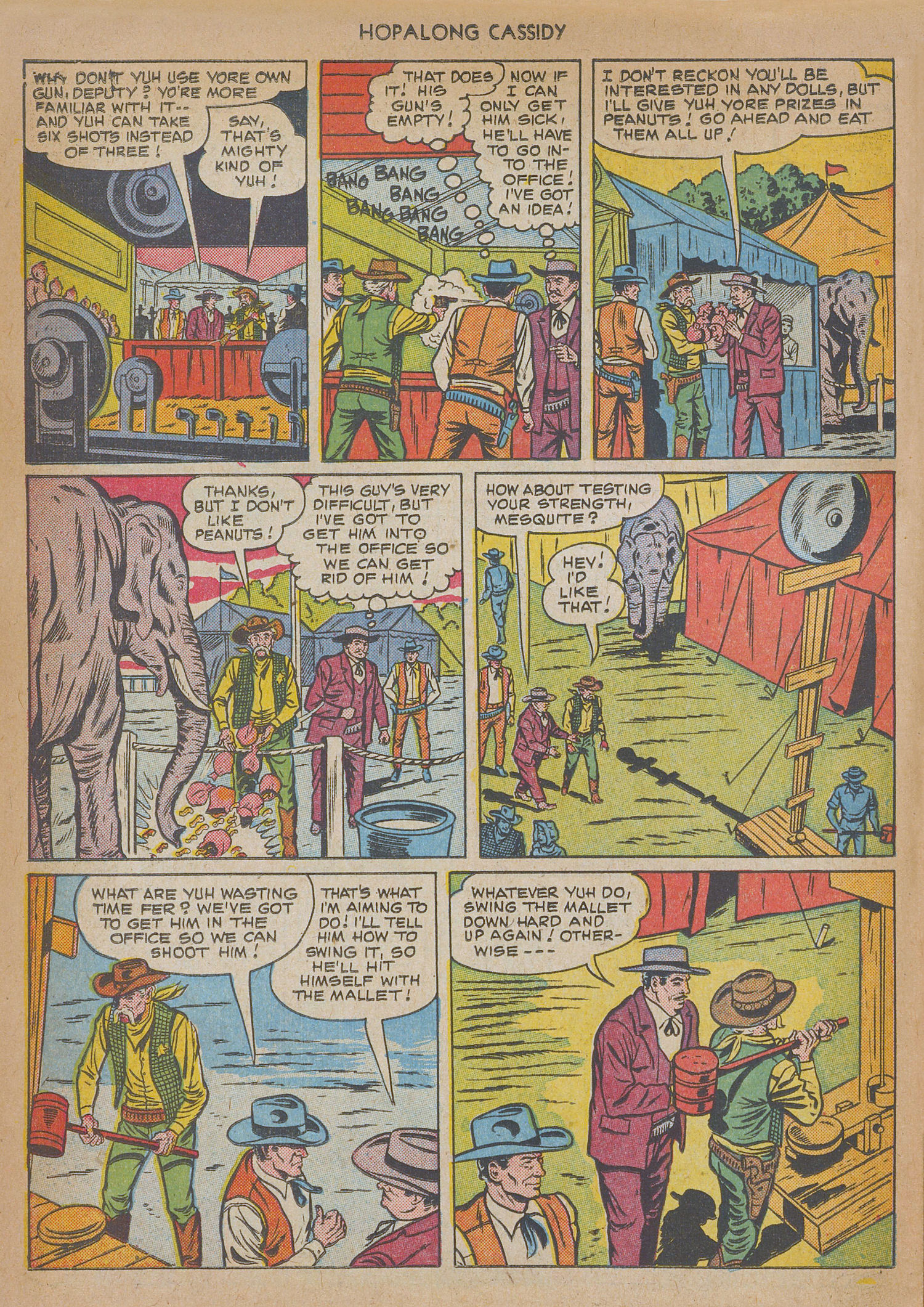 Read online Hopalong Cassidy comic -  Issue #53 - 30