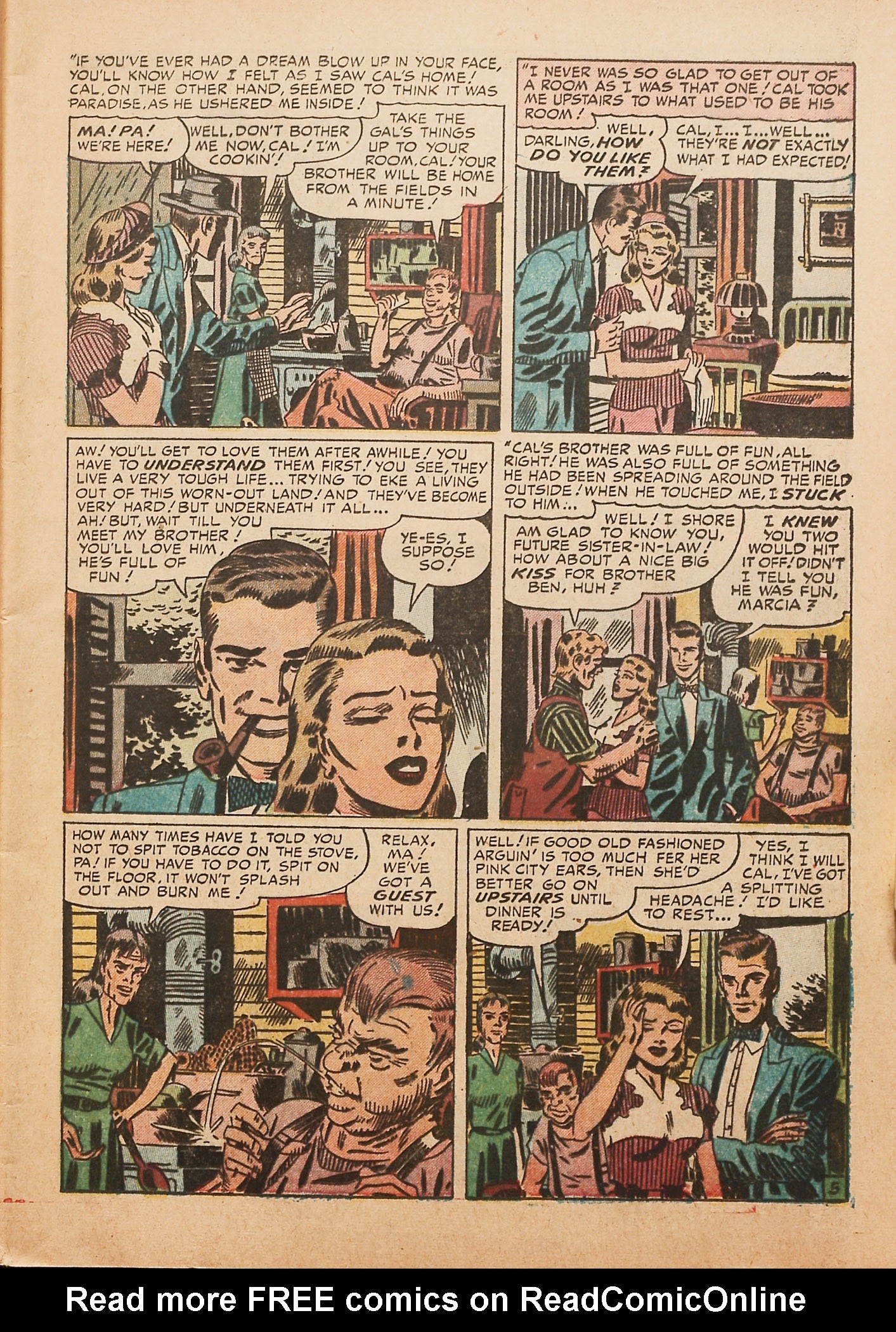 Read online Young Love (1949) comic -  Issue #22 - 7