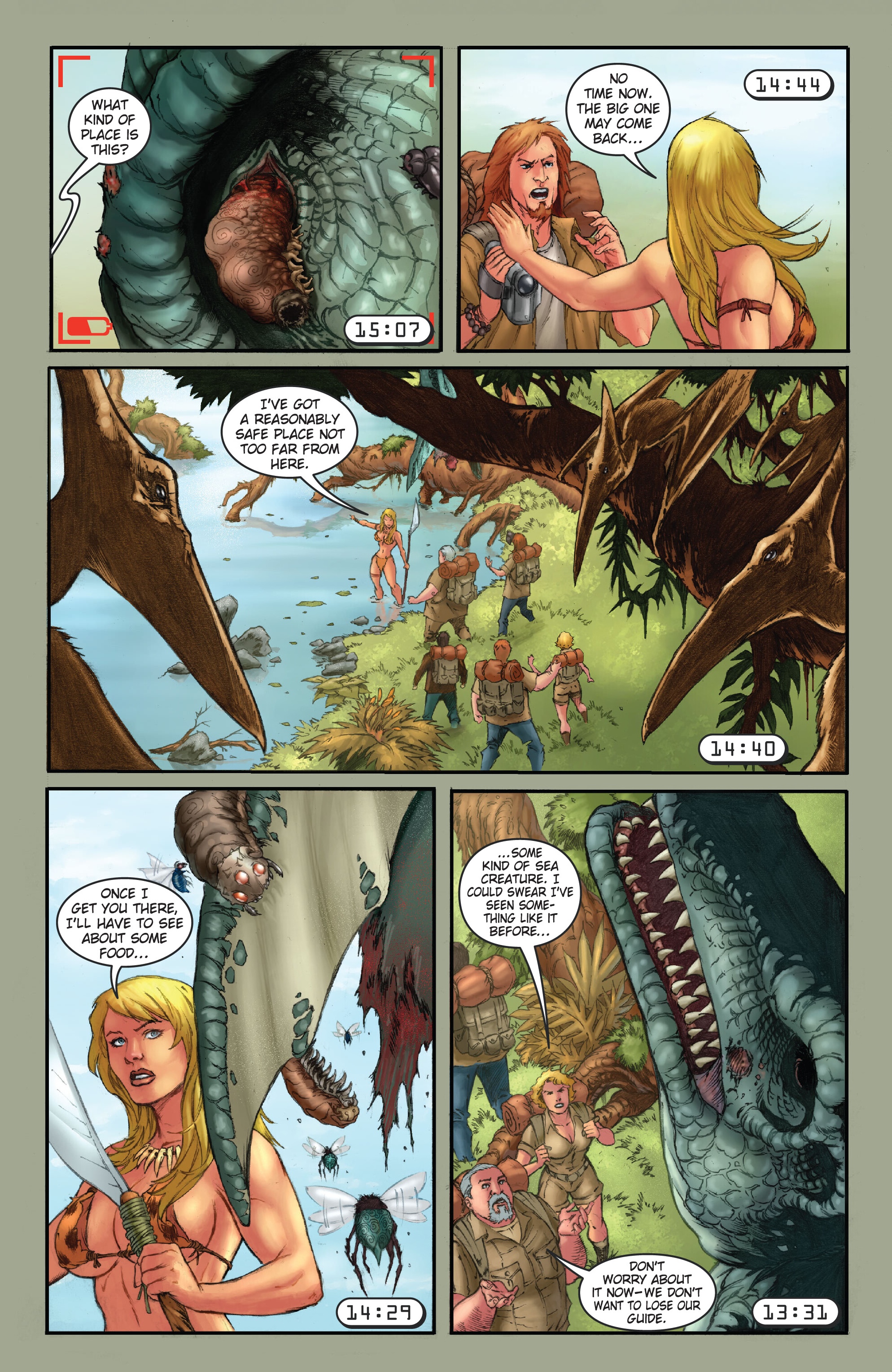 Read online Frank Cho's Jungle Girl: The Complete Omnibus comic -  Issue # TPB (Part 1) - 37