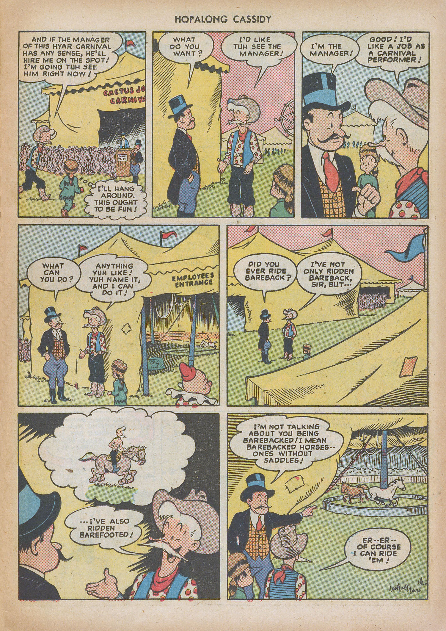 Read online Hopalong Cassidy comic -  Issue #34 - 25