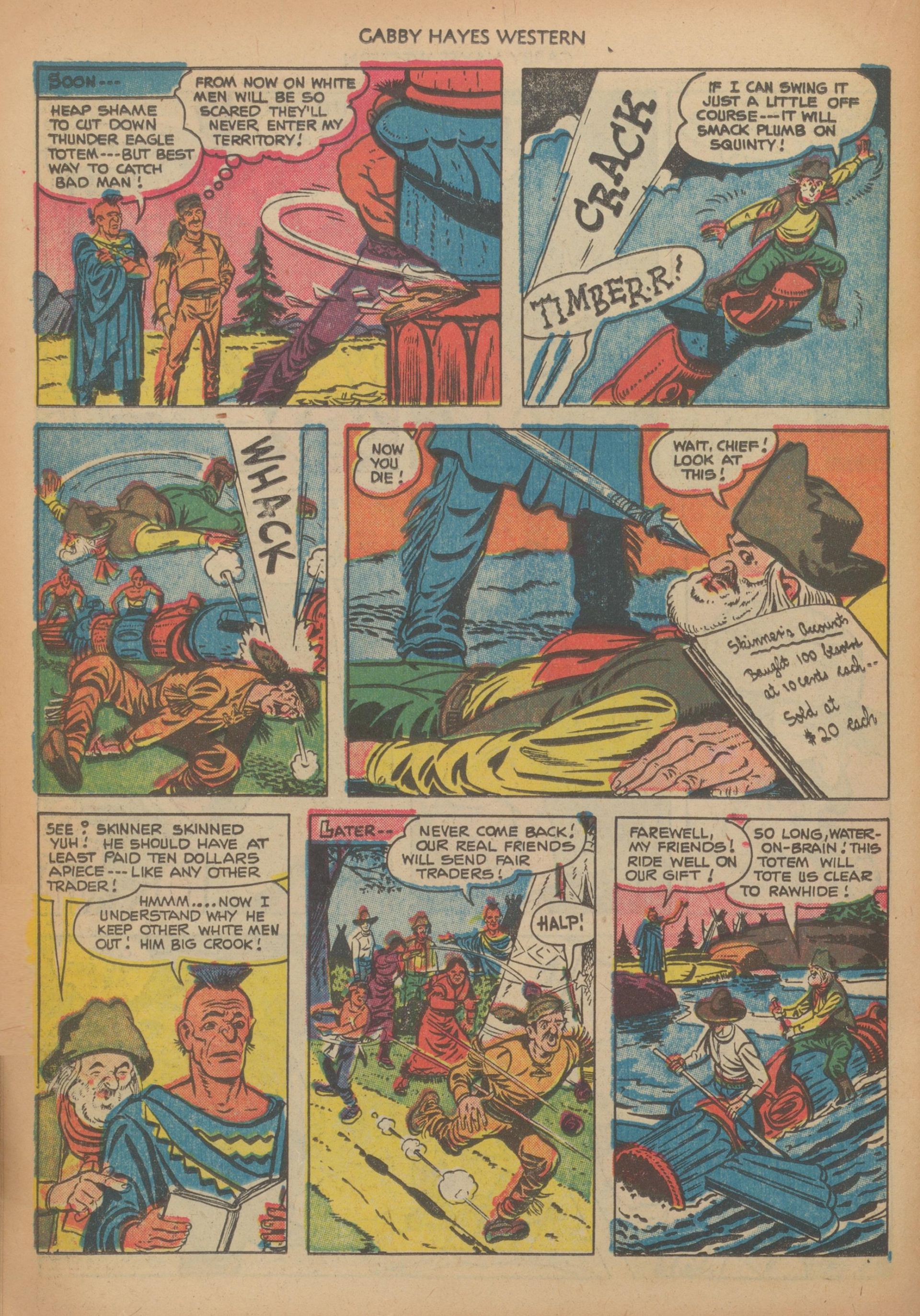 Read online Gabby Hayes Western comic -  Issue #38 - 22