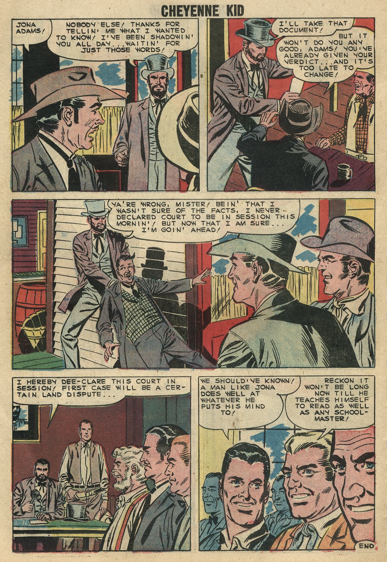 Read online Cheyenne Kid comic -  Issue #19 - 26