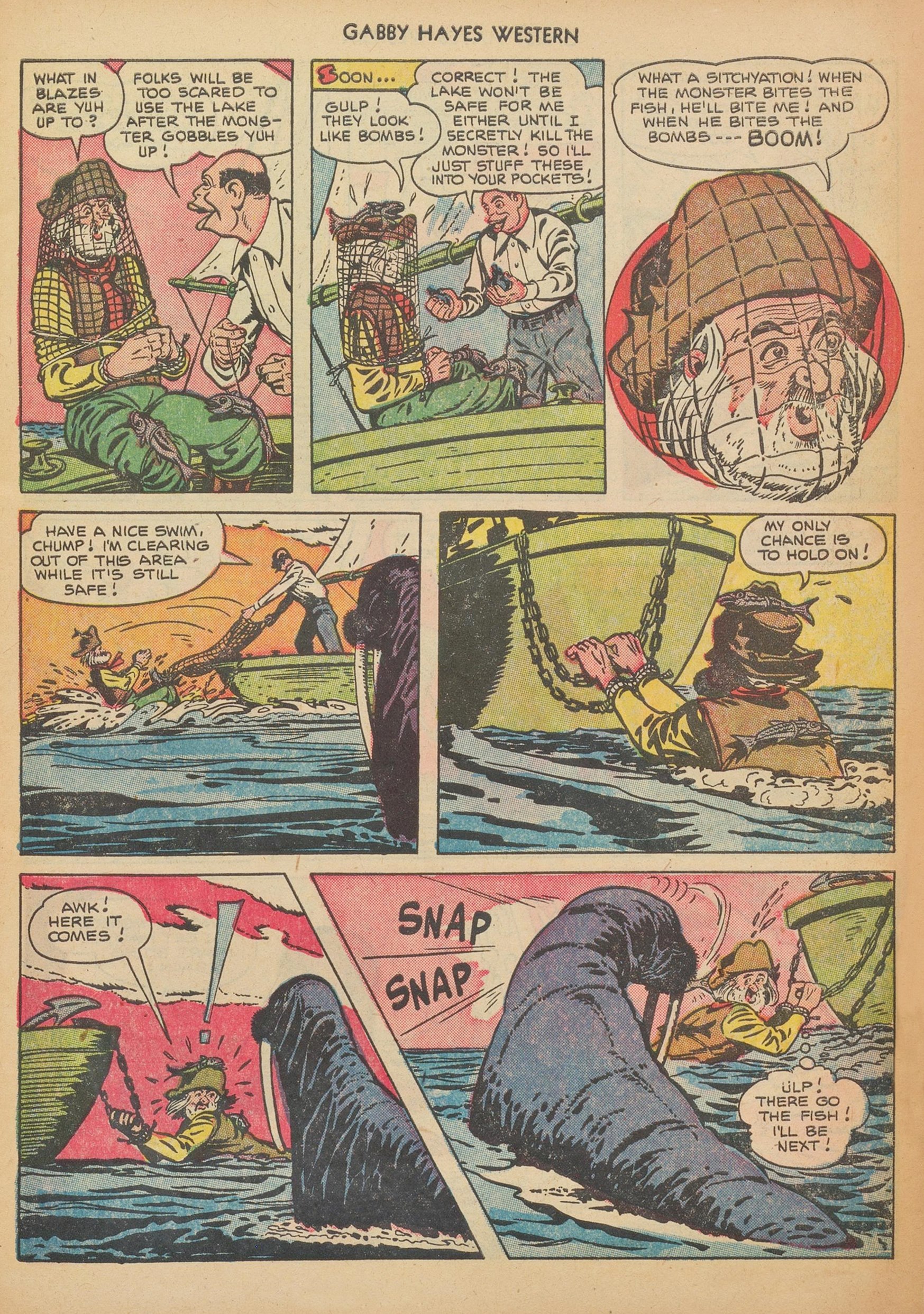 Read online Gabby Hayes Western comic -  Issue #42 - 7