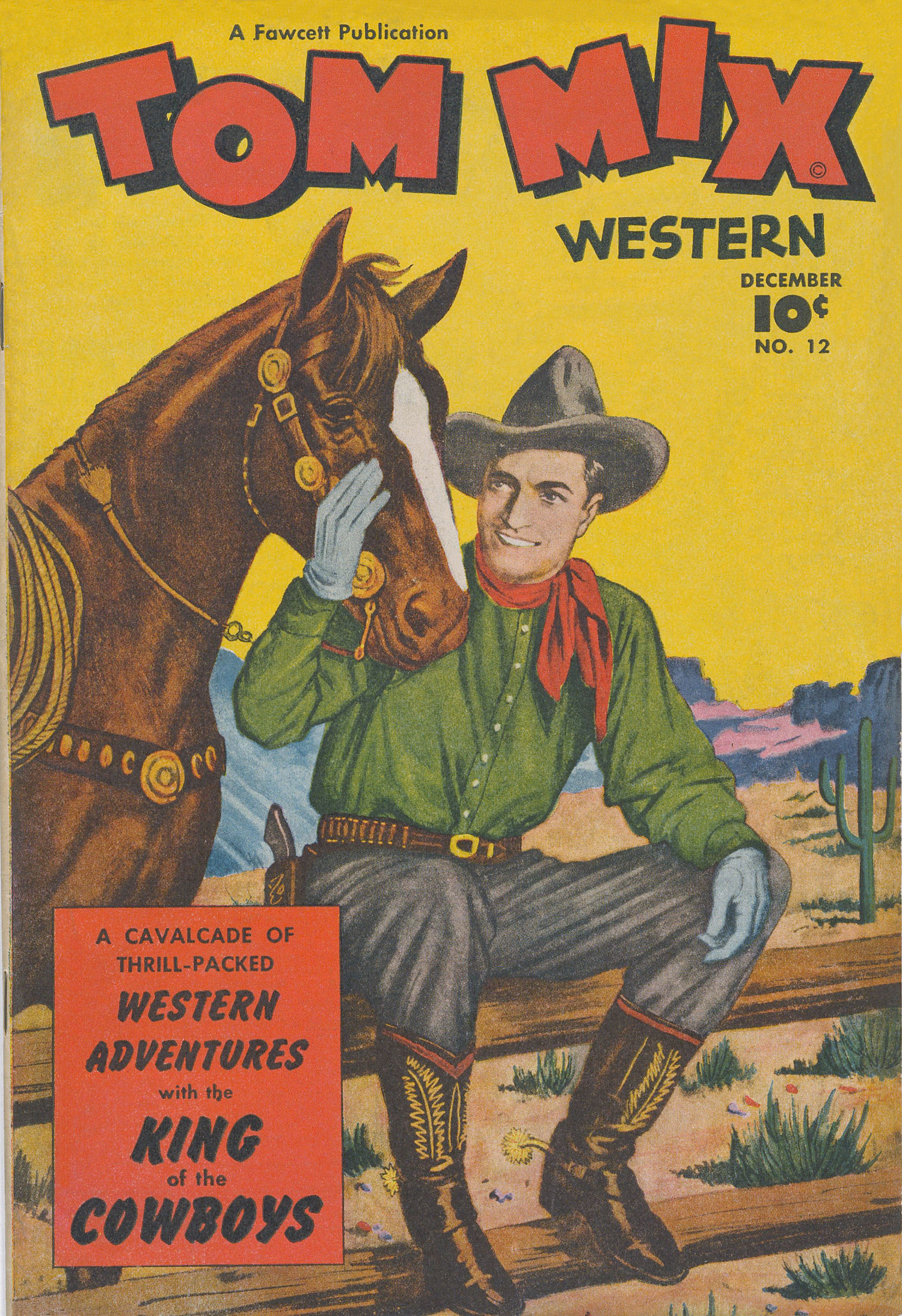 Read online Tom Mix Western (1948) comic -  Issue #12 - 1