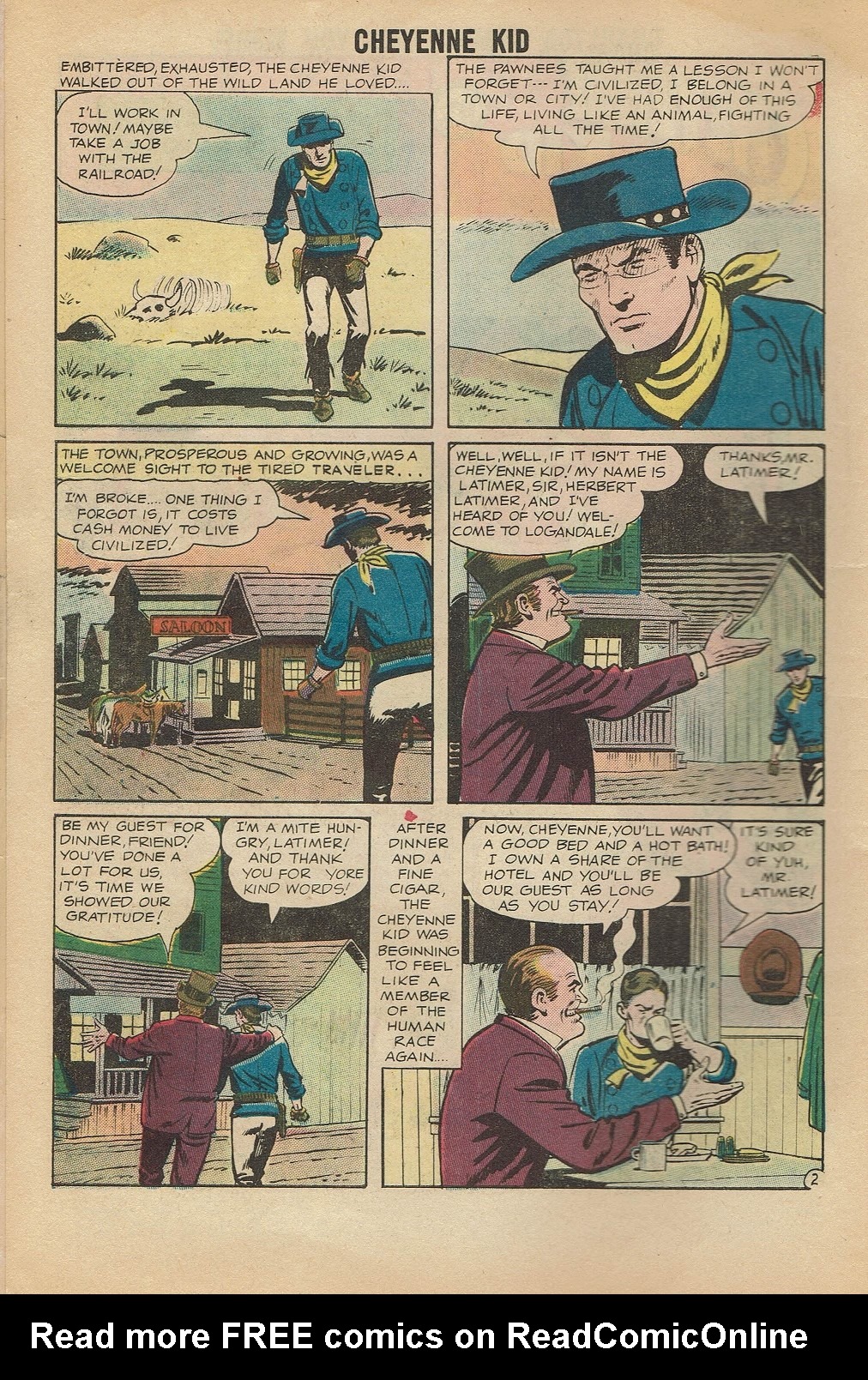 Read online Cheyenne Kid comic -  Issue #35 - 4