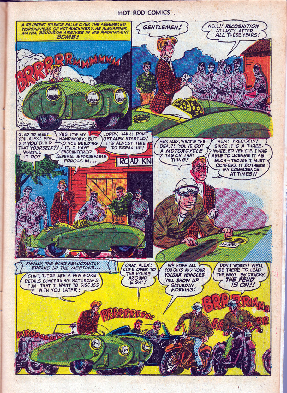 Read online Hot Rod Comics comic -  Issue #4 - 27