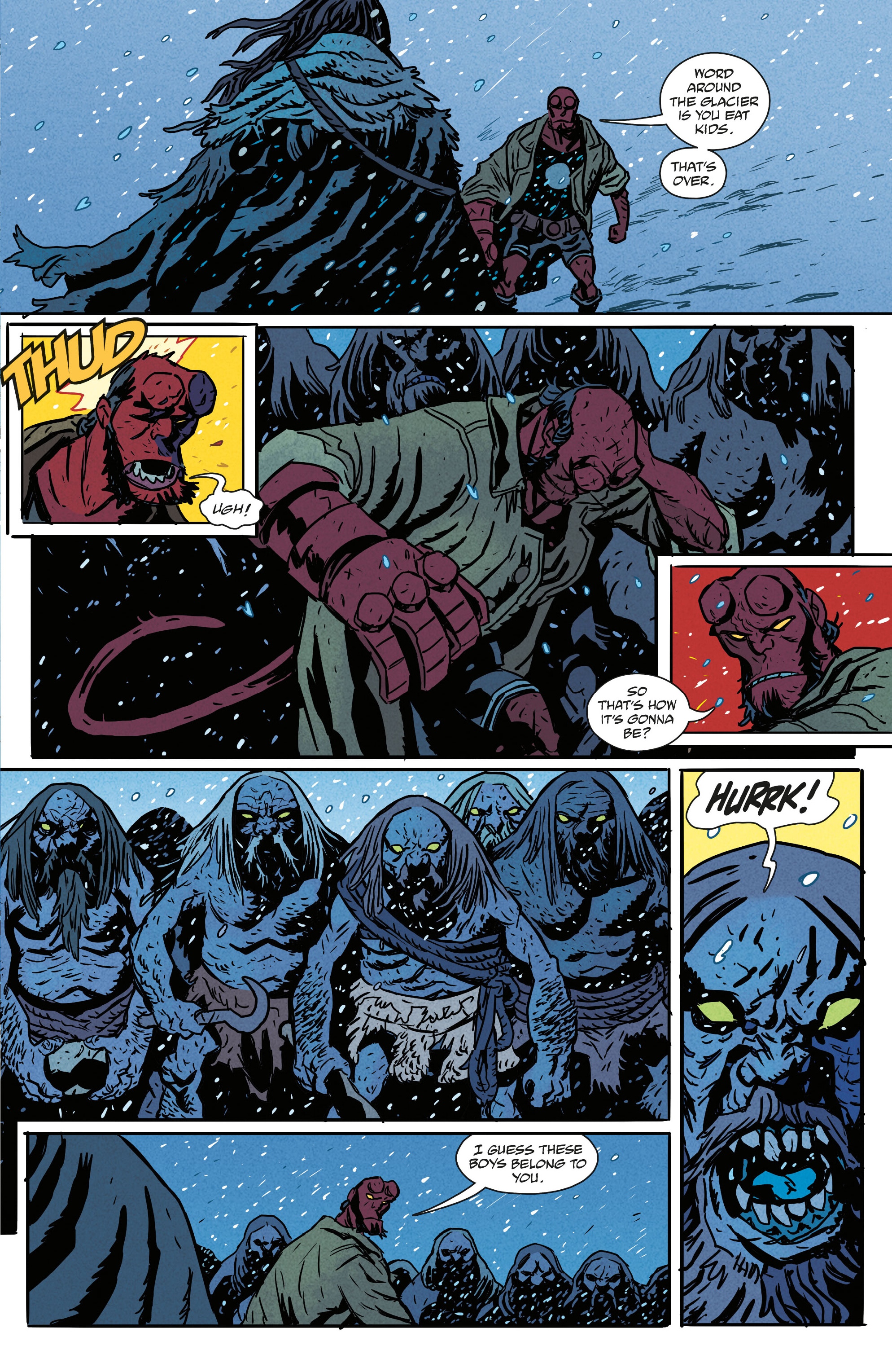 Read online Hellboy Winter Special: The Yule Cat comic -  Issue # Full - 13