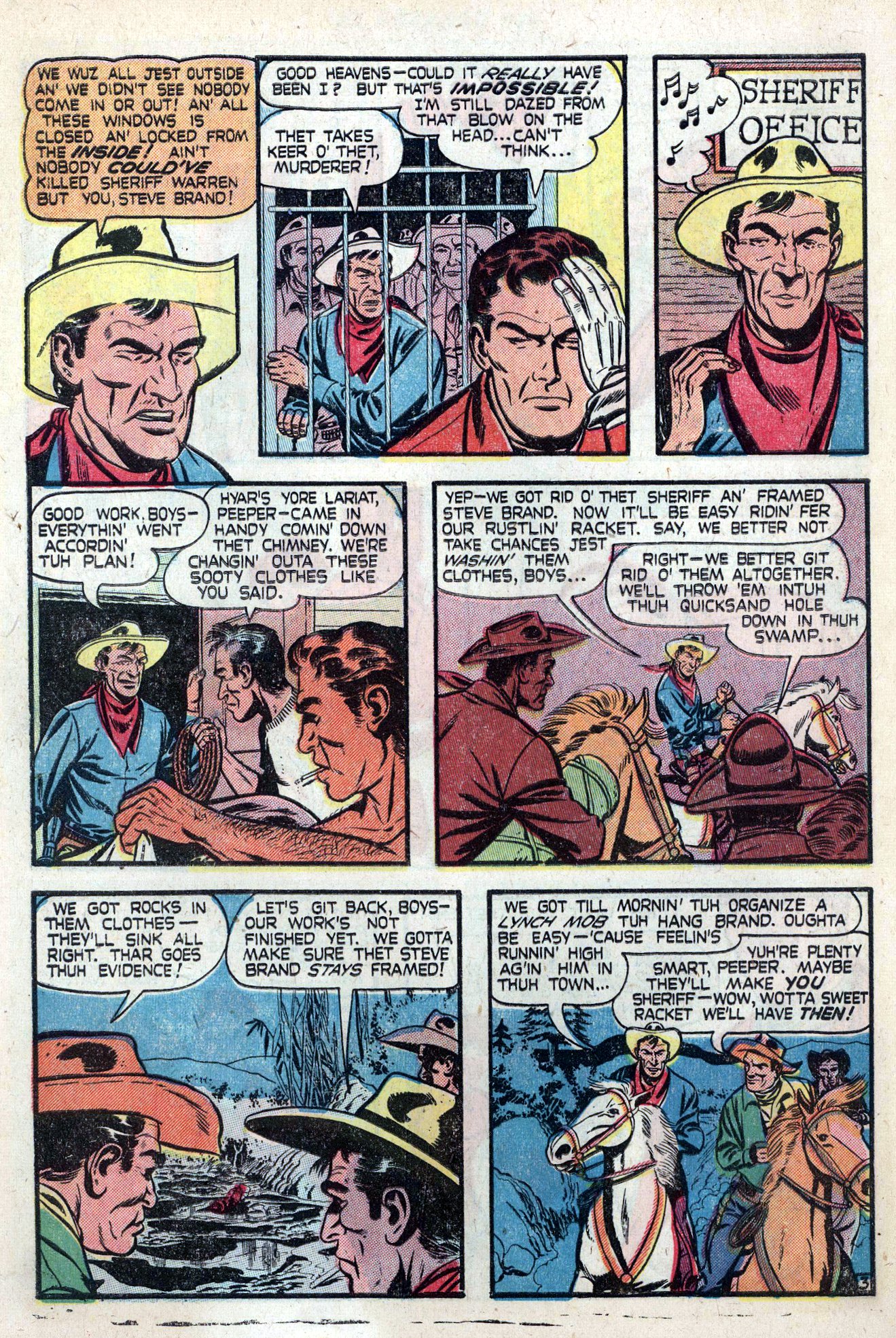 Read online Charles Starrett as The Durango Kid comic -  Issue #9 - 30