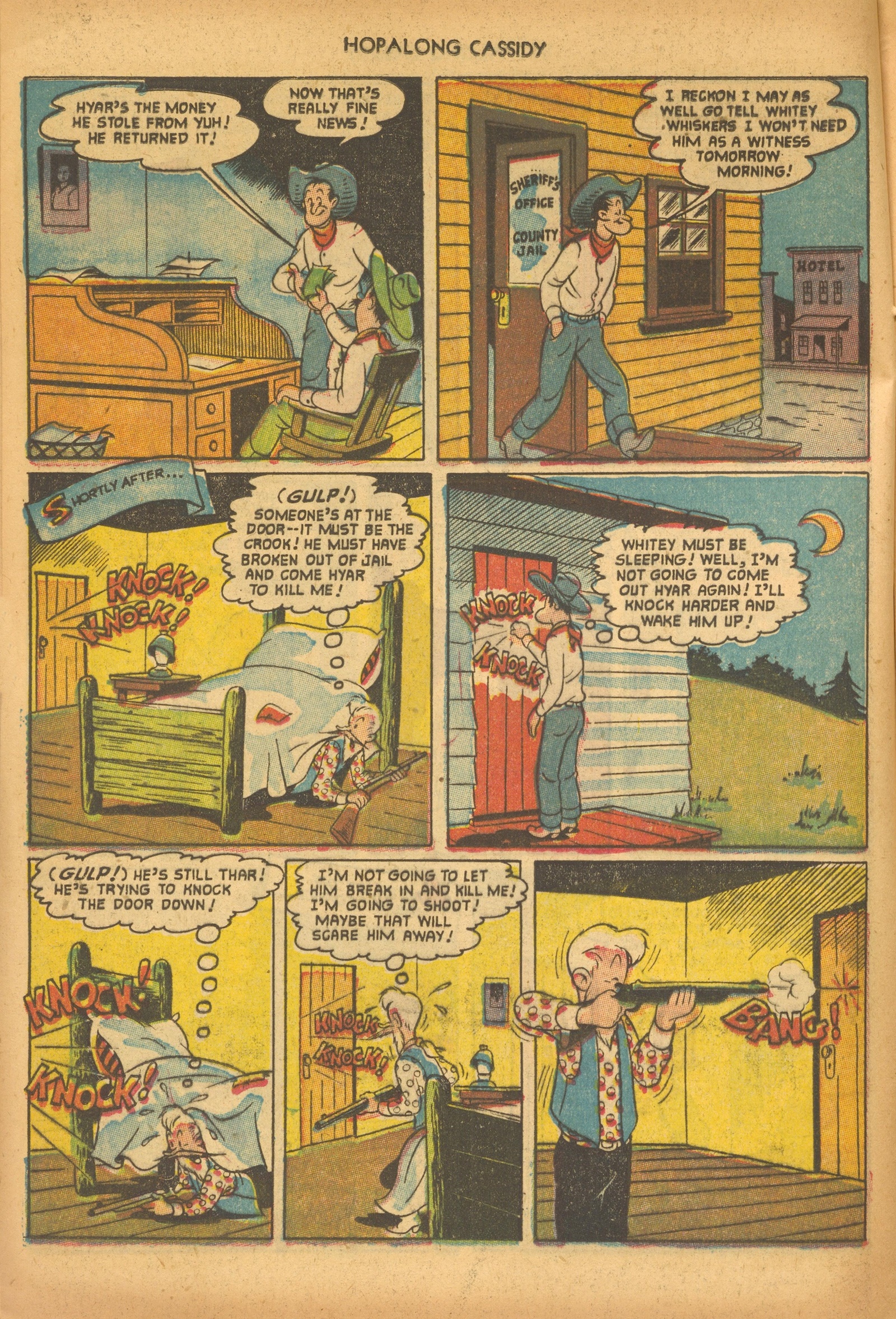 Read online Hopalong Cassidy comic -  Issue #74 - 12