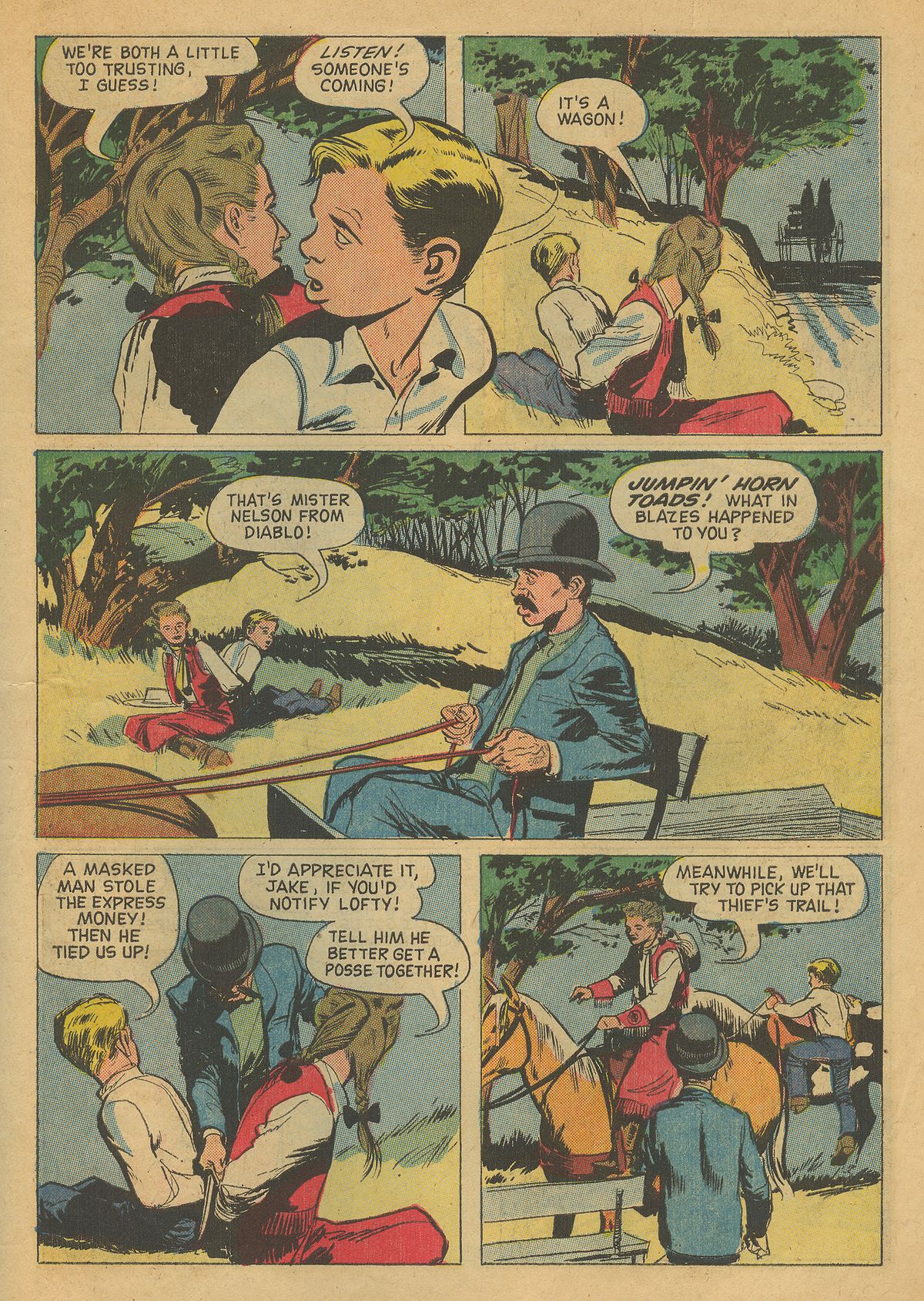 Read online Annie Oakley & Tagg comic -  Issue #8 - 31