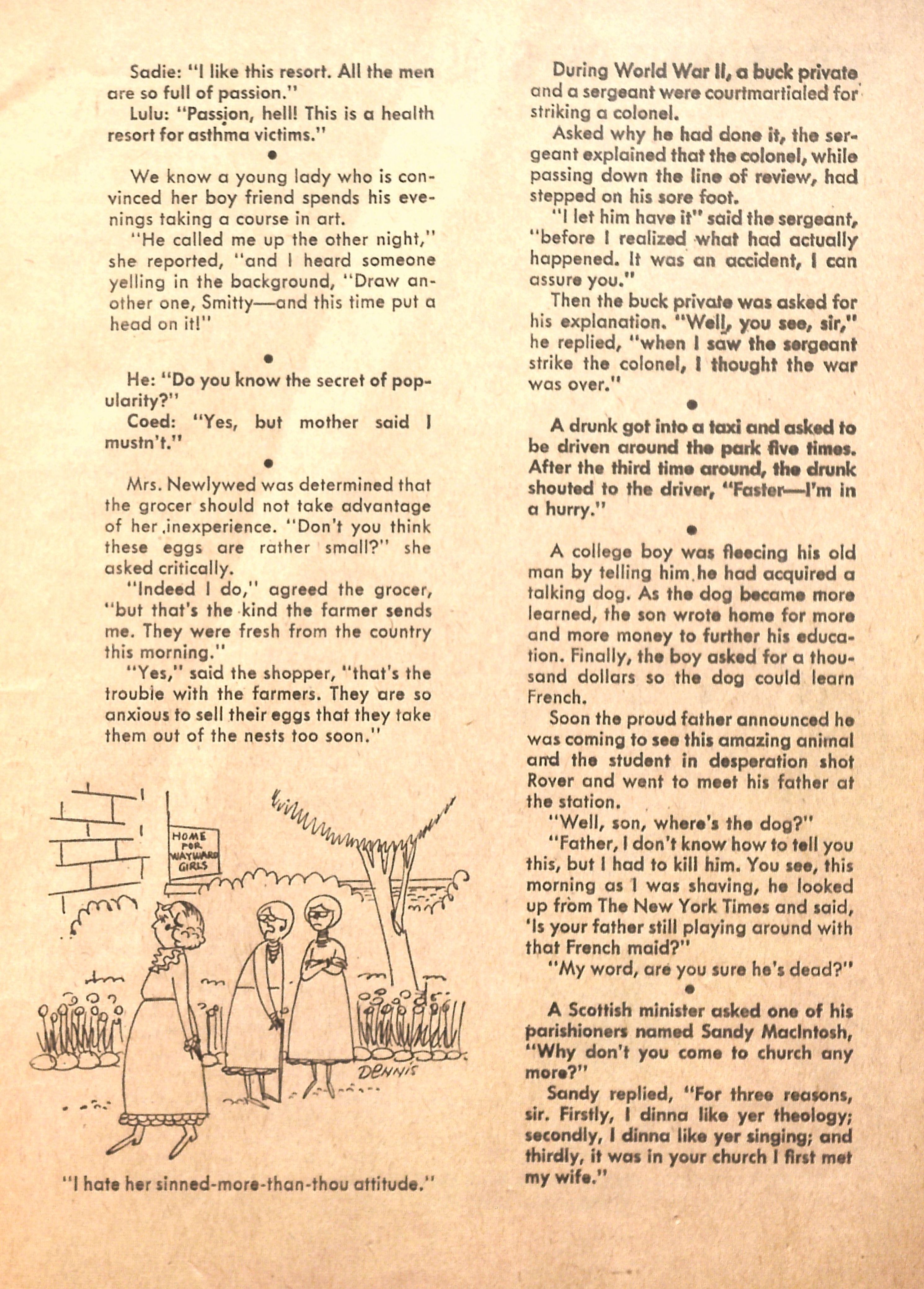 Read online Cartoons and Gags comic -  Issue #21 - 7