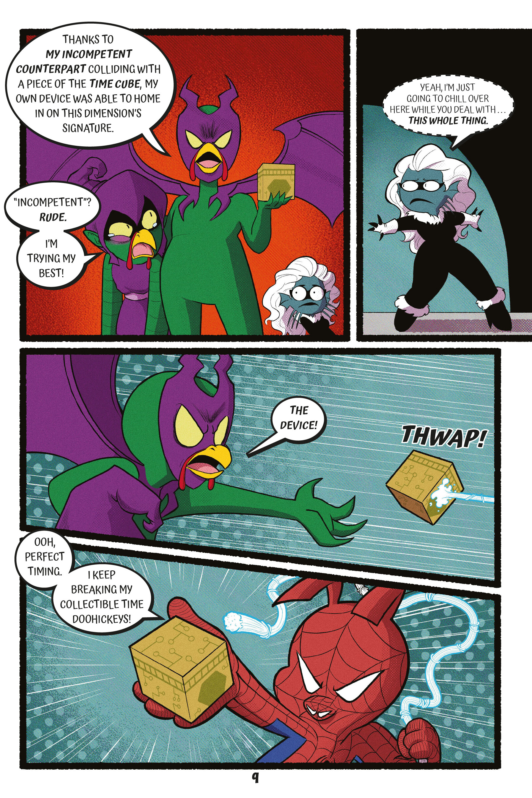 Read online Spider-Ham: A Pig in Time comic -  Issue # TPB - 12