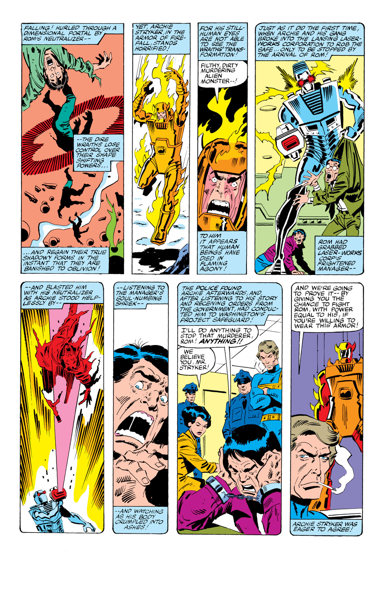 Read online Rom: The Original Marvel Years Omnibus comic -  Issue # TPB (Part 1) - 78