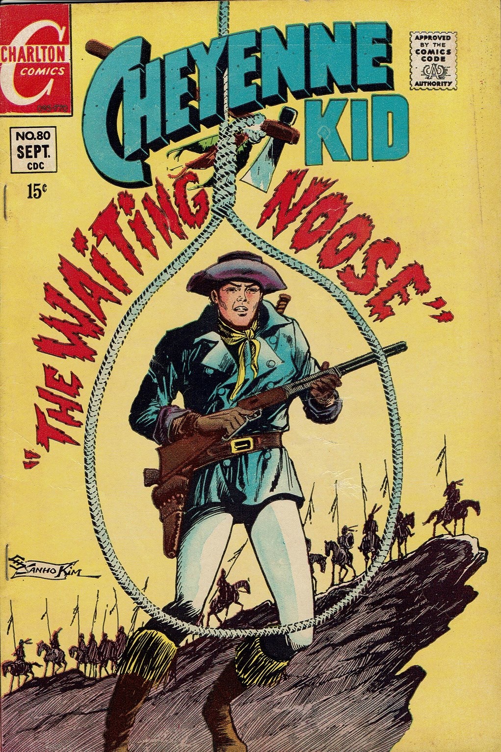 Read online Cheyenne Kid comic -  Issue #80 - 1