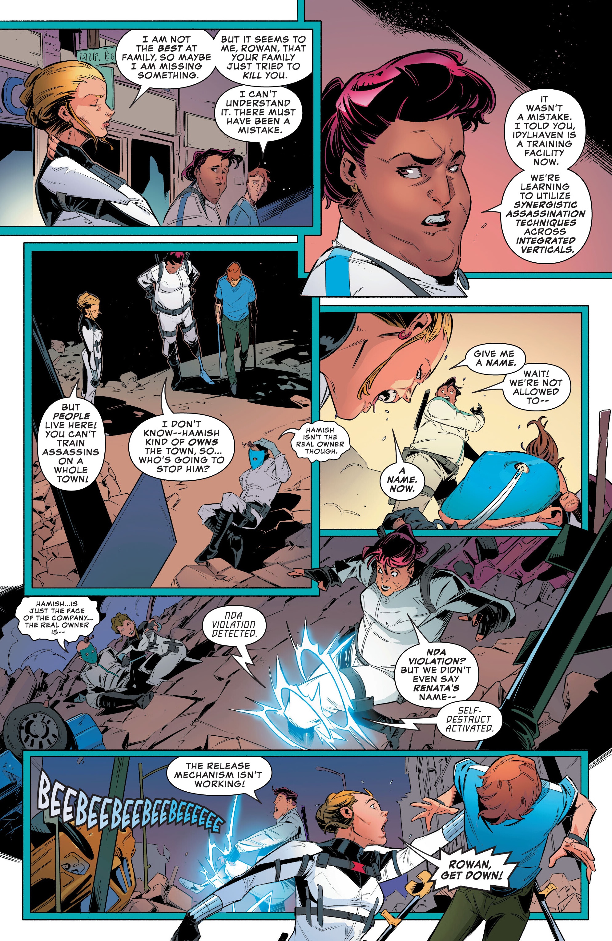 Read online White Widow (2023) comic -  Issue #3 - 19