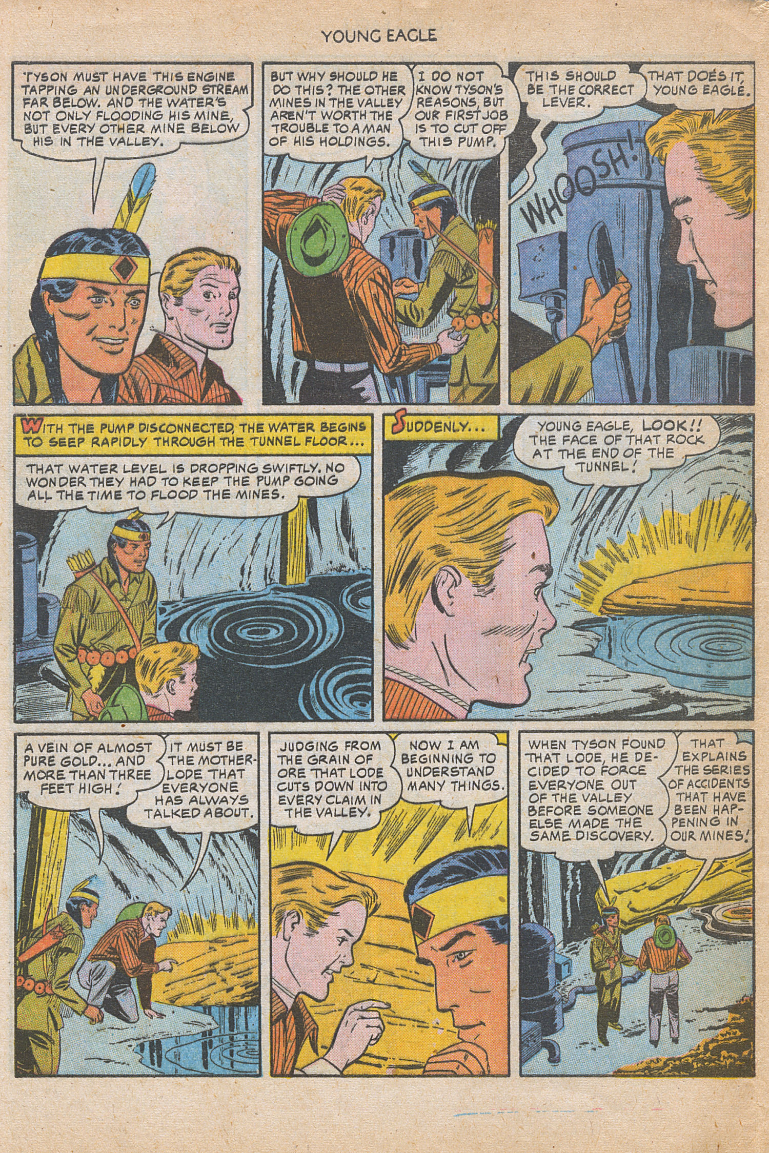 Read online Young Eagle comic -  Issue #5 - 30