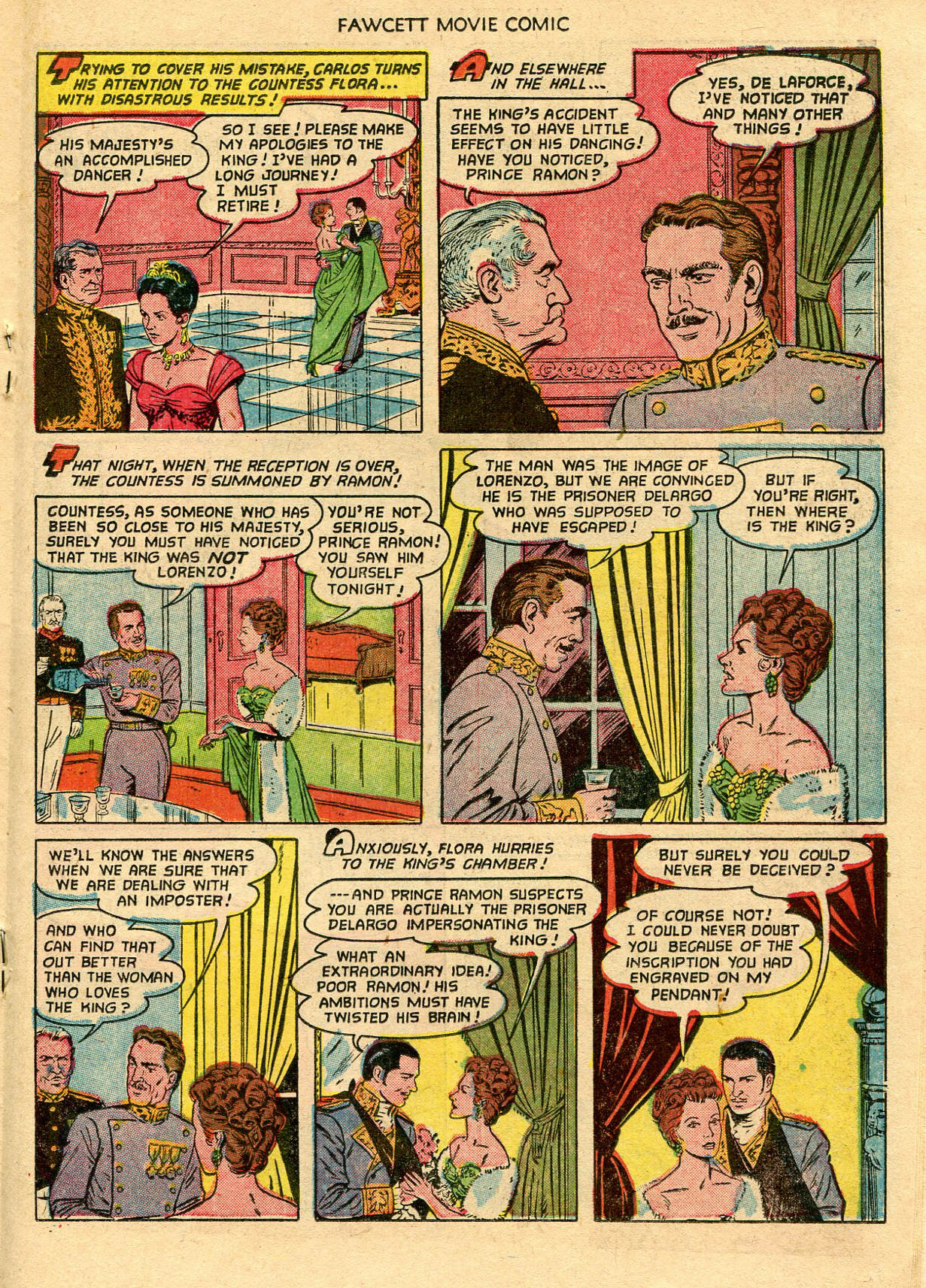 Read online Fawcett Movie Comic comic -  Issue #18 - 19