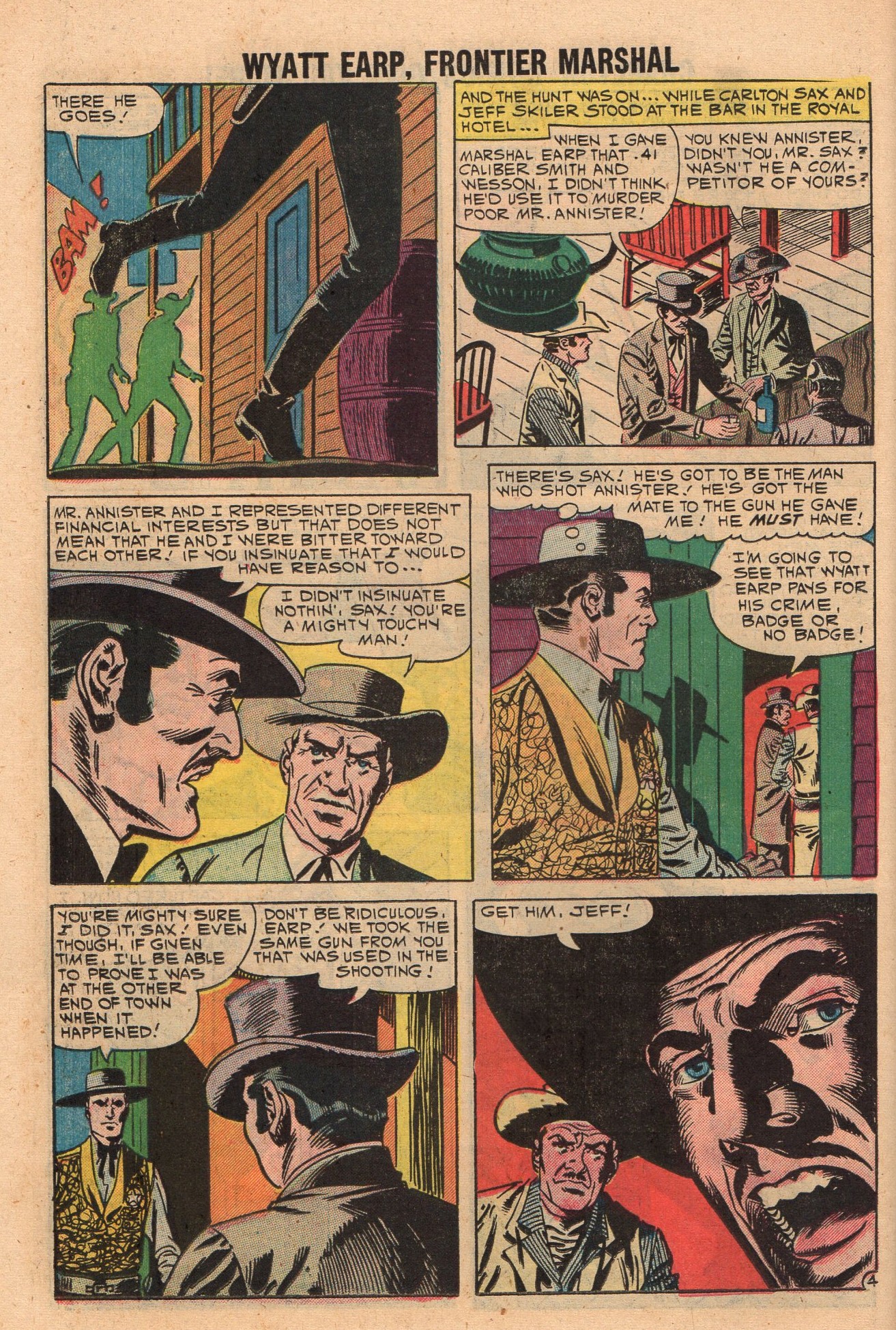 Read online Wyatt Earp Frontier Marshal comic -  Issue #34 - 26