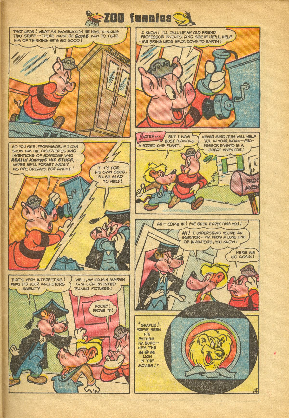 Read online Zoo Funnies comic -  Issue #7 - 29