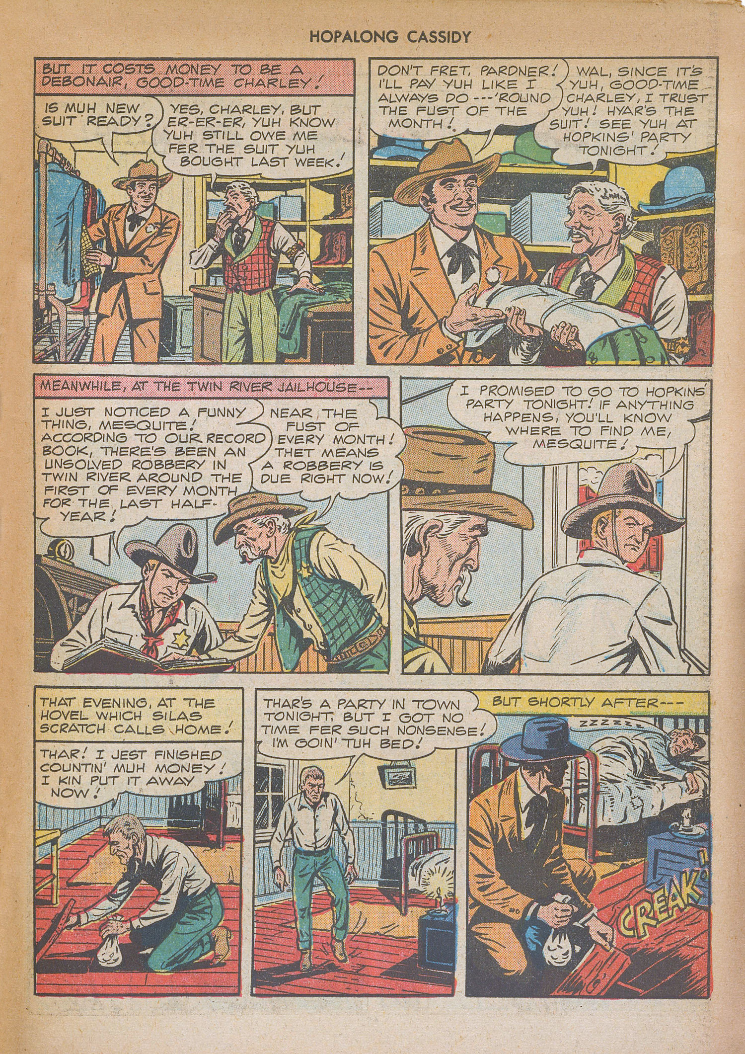 Read online Hopalong Cassidy comic -  Issue #22 - 43