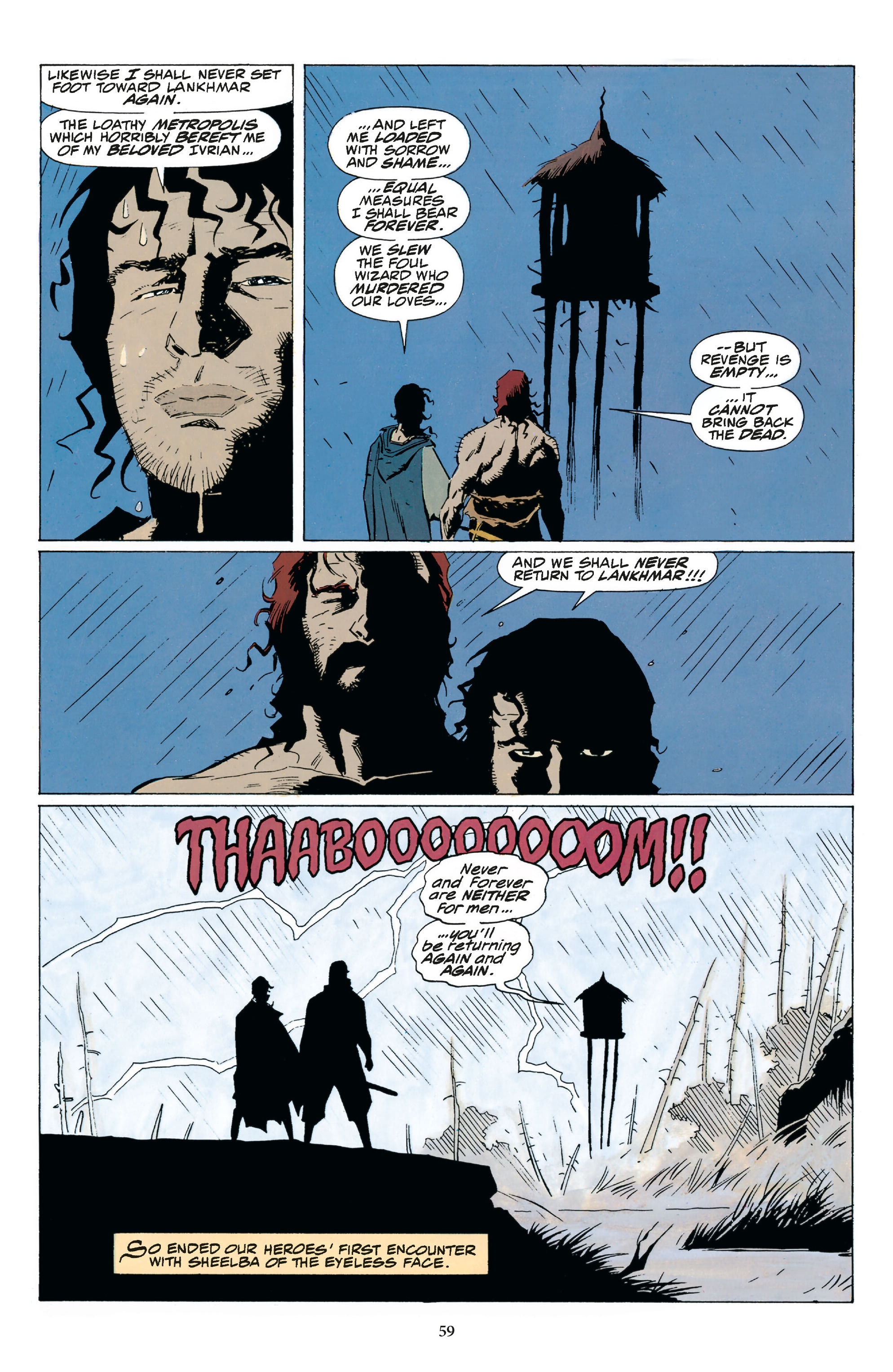 Read online Fafhrd and the Gray Mouser Omnibus comic -  Issue # TPB (Part 1) - 60