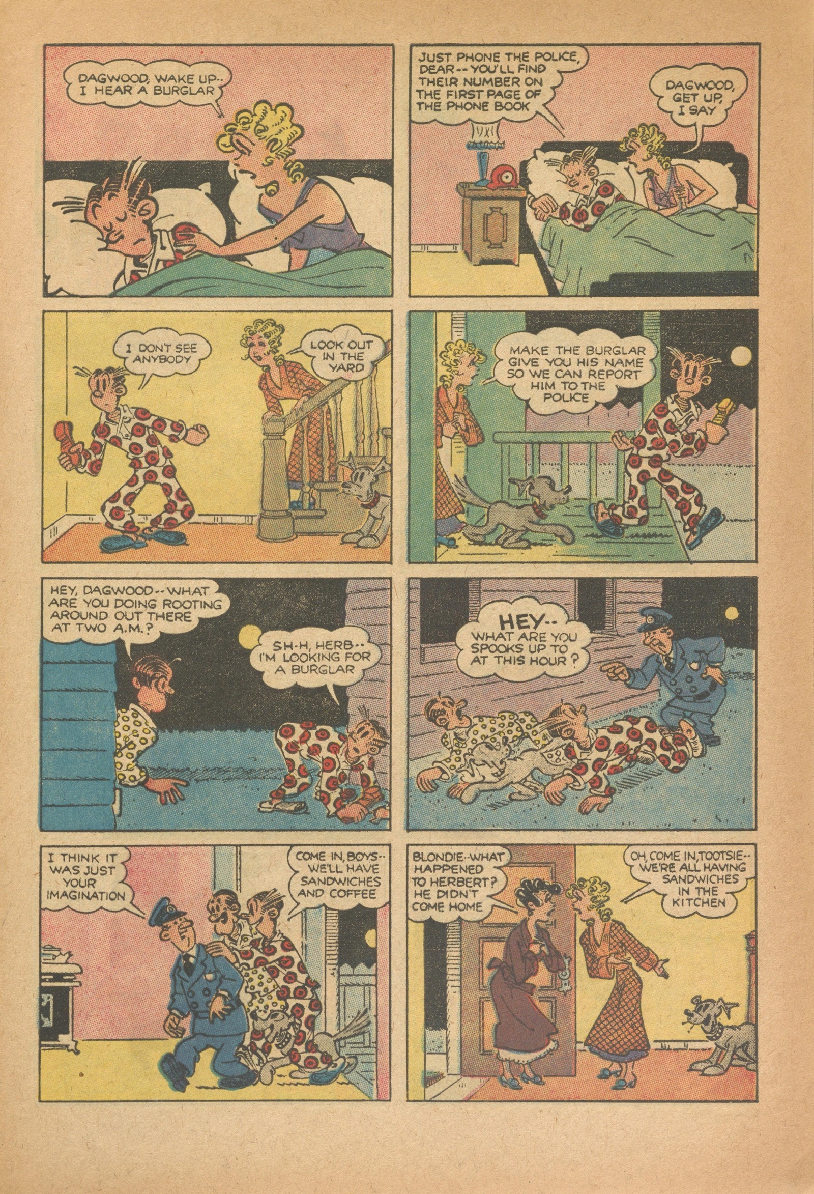Read online Blondie Comics (1960) comic -  Issue #142 - 29