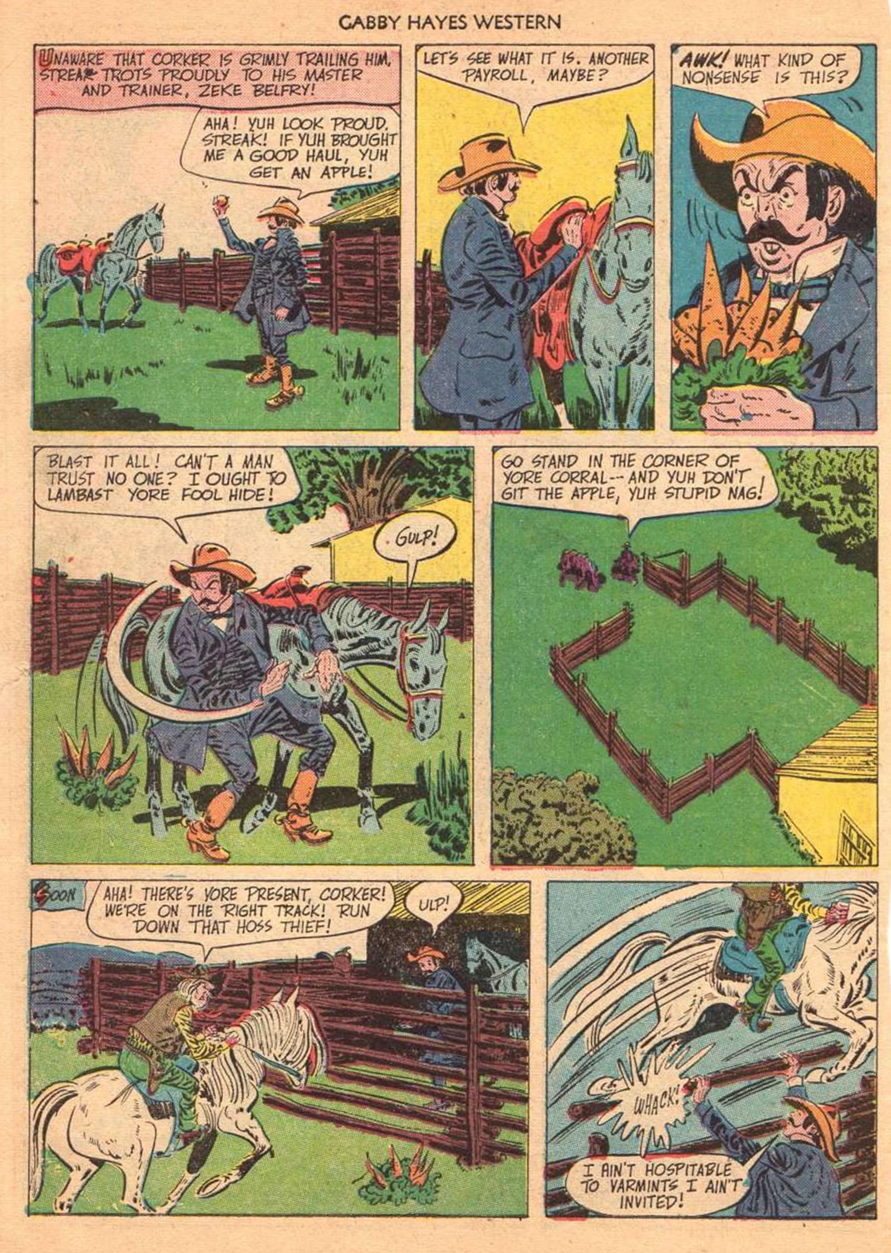 Read online Gabby Hayes Western comic -  Issue #24 - 10