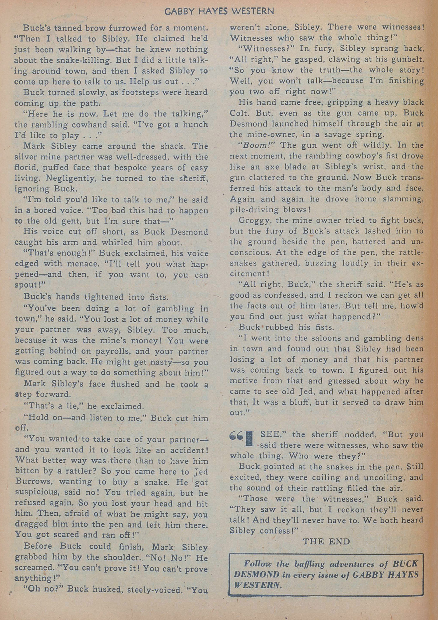 Read online Gabby Hayes Western comic -  Issue #22 - 34