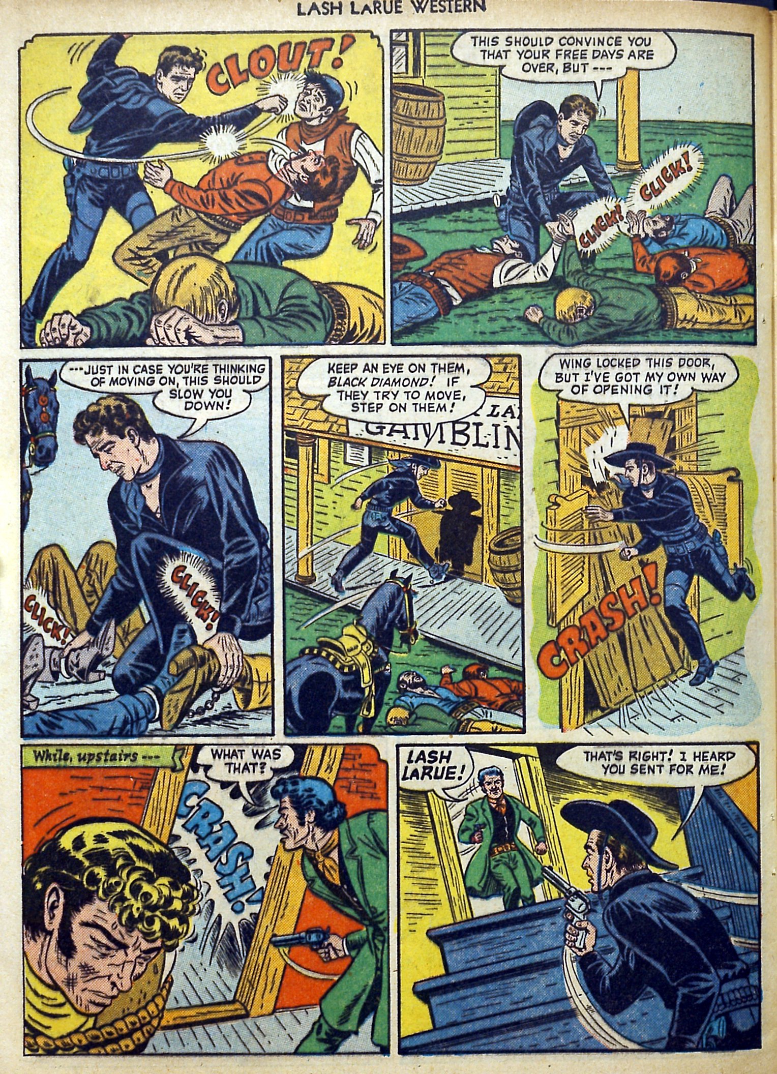 Read online Lash Larue Western (1949) comic -  Issue #11 - 48