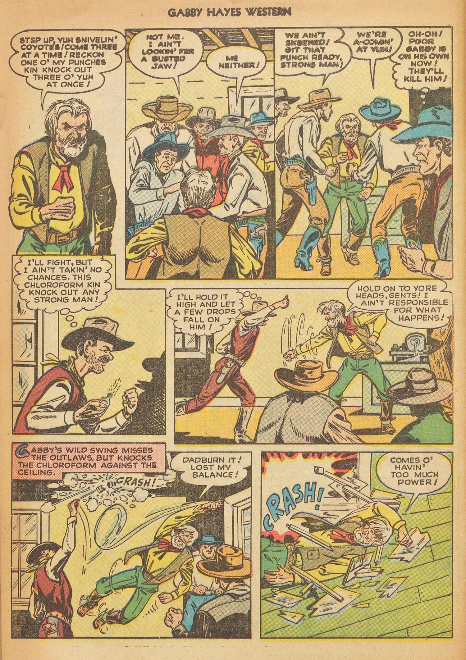 Read online Gabby Hayes Western comic -  Issue #3 - 48