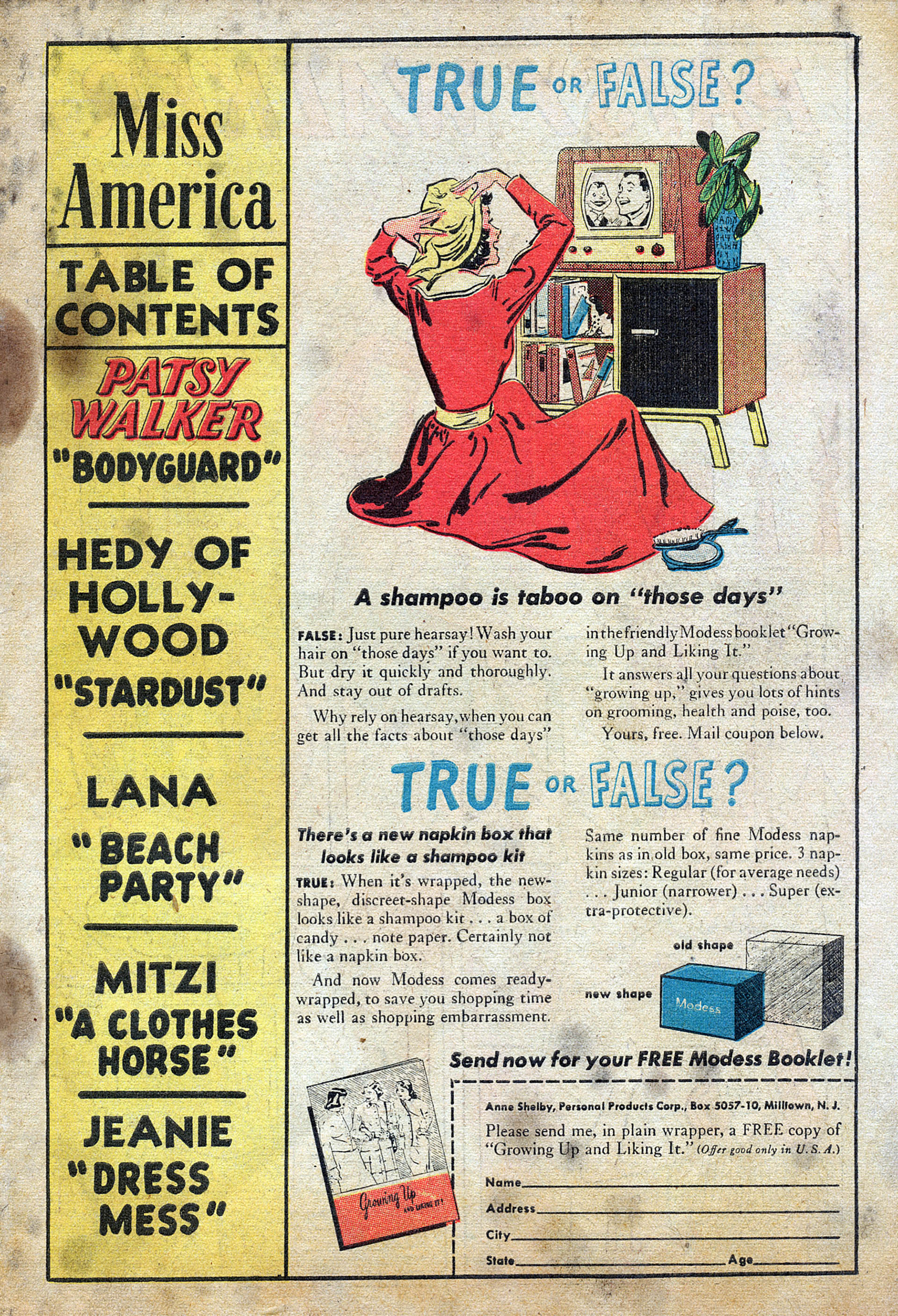 Read online Miss America comic -  Issue #36 - 3