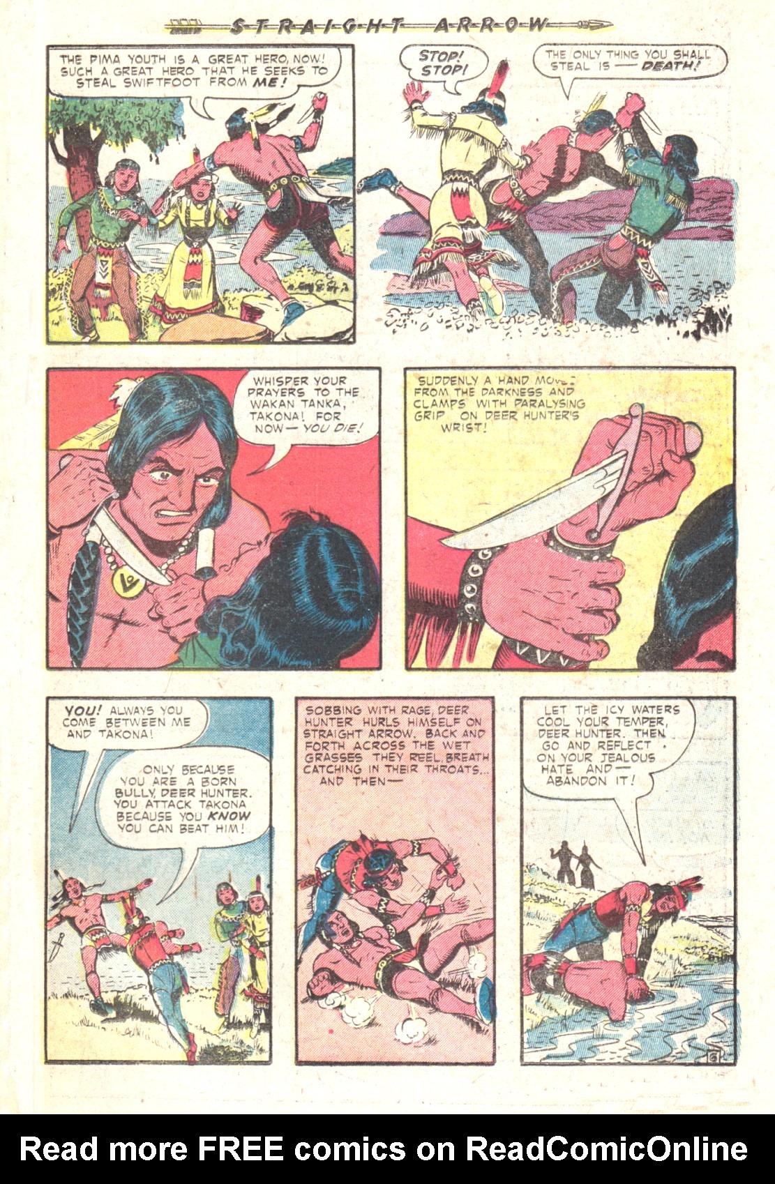 Read online Straight Arrow comic -  Issue #27 - 31