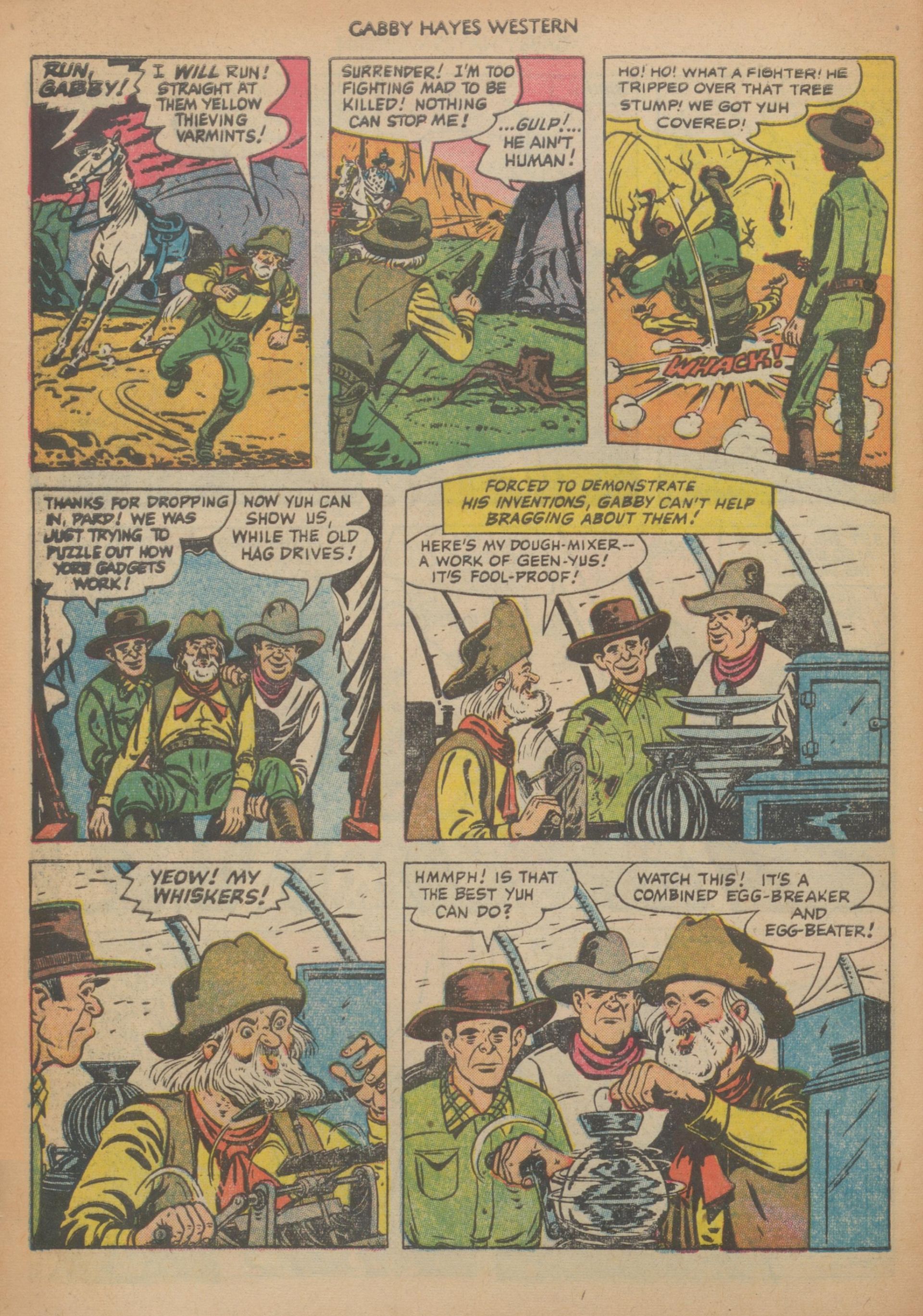 Read online Gabby Hayes Western comic -  Issue #38 - 32