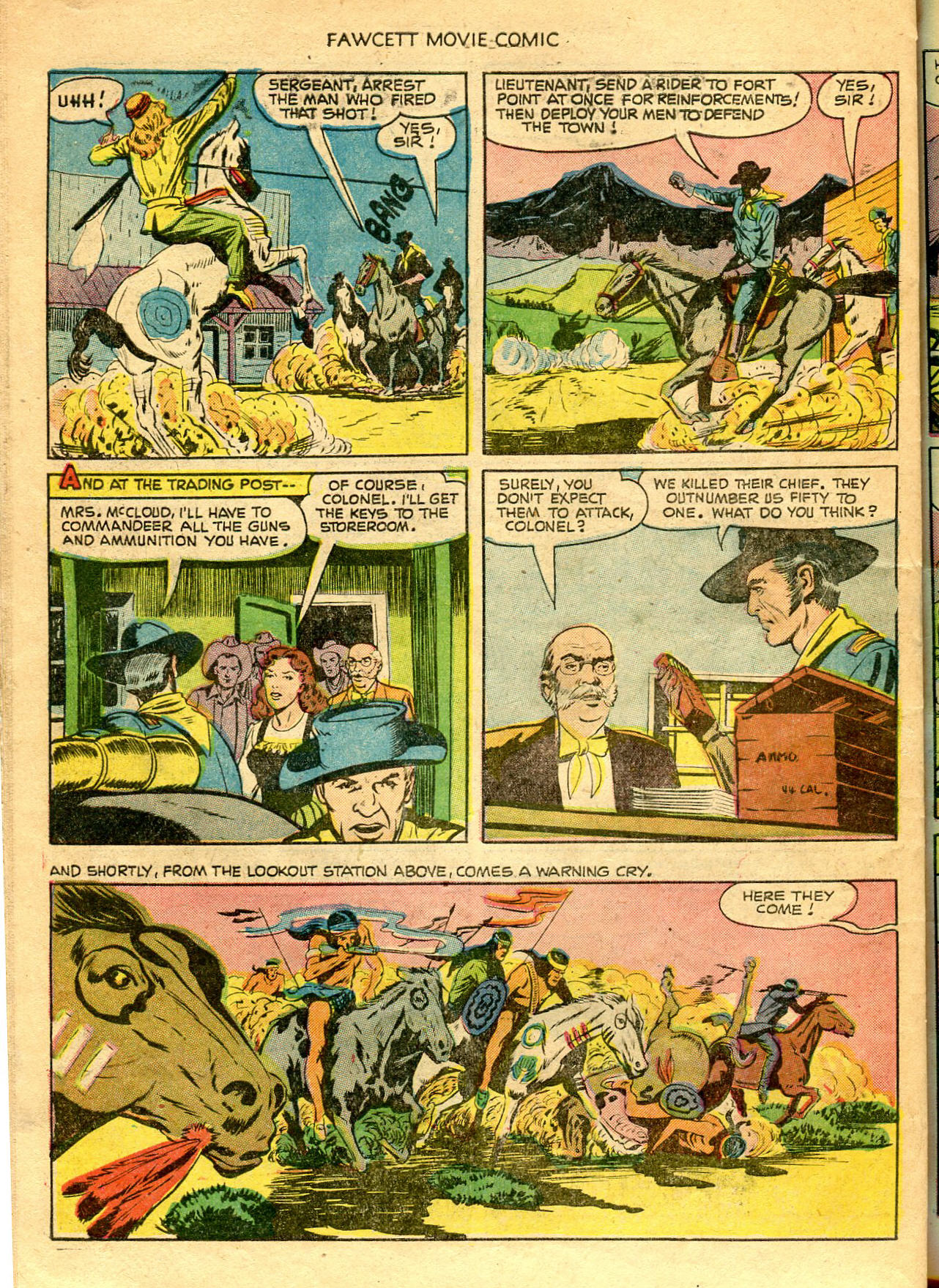 Read online Fawcett Movie Comic comic -  Issue #14 - 26