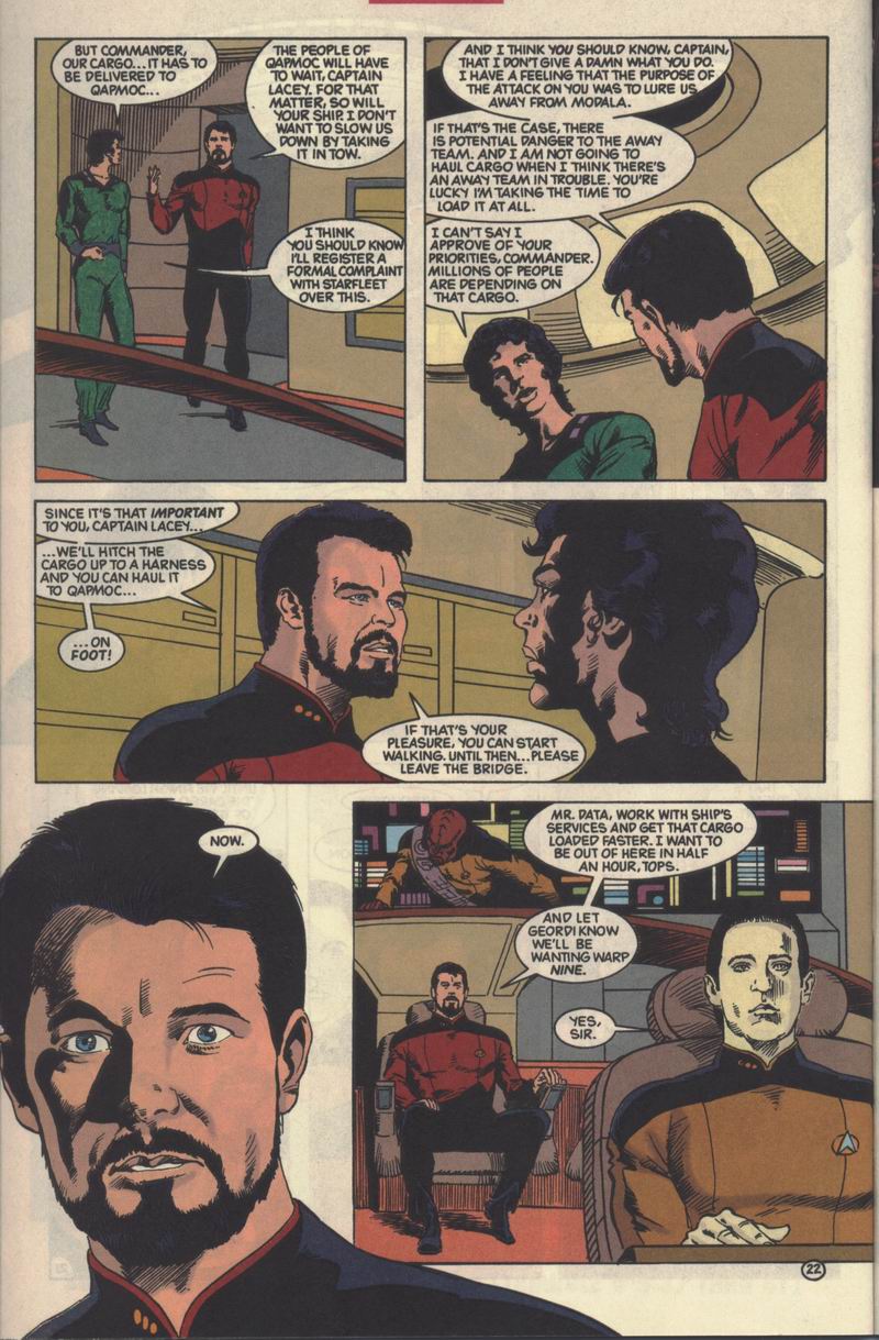 Read online Star Trek: The Next Generation - The Modala Imperative comic -  Issue #3 - 22