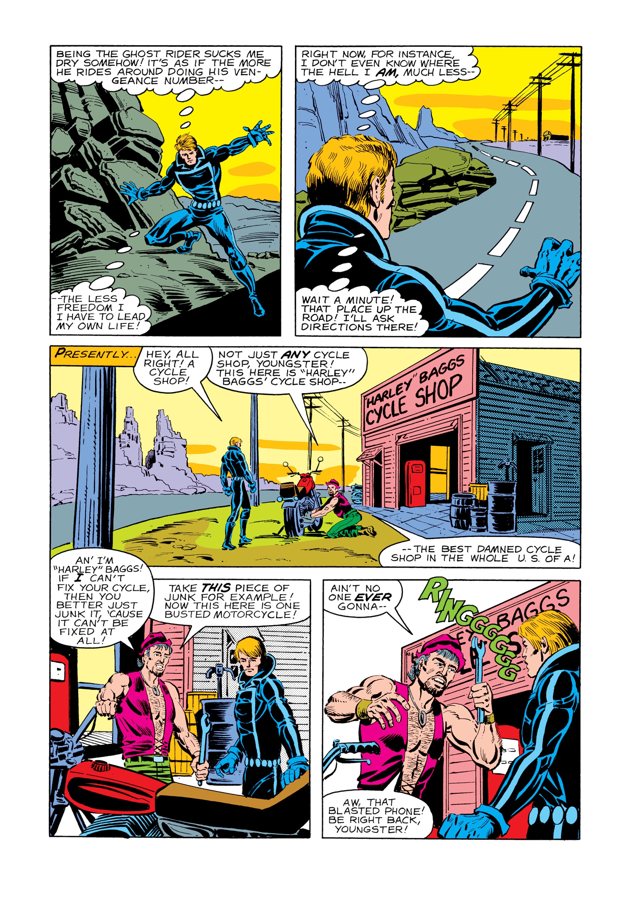Read online Marvel Masterworks: Ghost Rider comic -  Issue # TPB 4 (Part 1) - 54