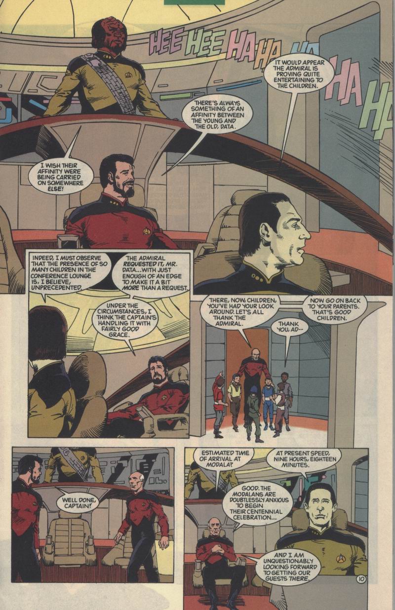 Read online Star Trek: The Next Generation - The Modala Imperative comic -  Issue #2 - 10