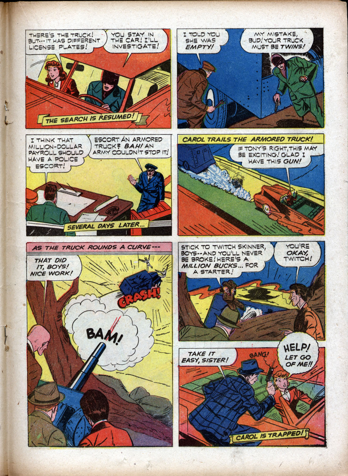Read online Exciting Comics comic -  Issue #18 - 37